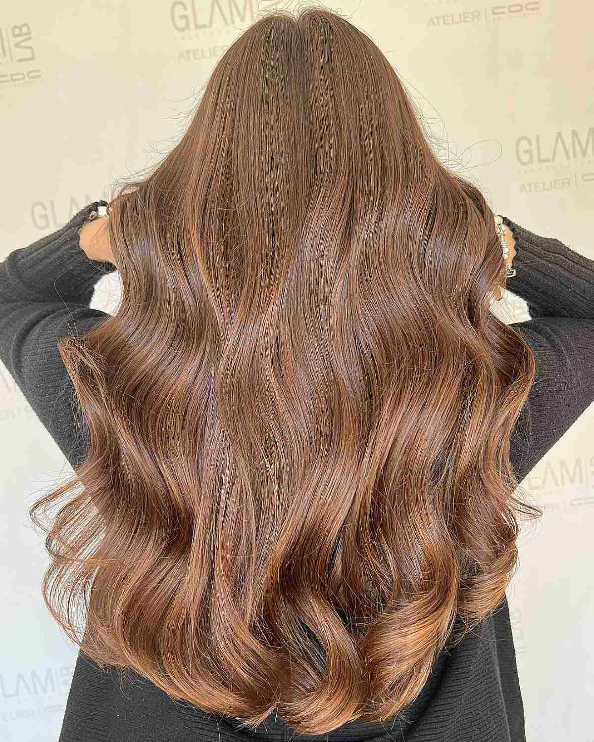 Honey Caramel Brown Hair