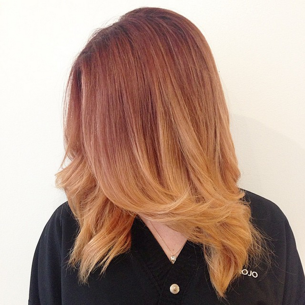 Strawberry Blonde Ombre Hair