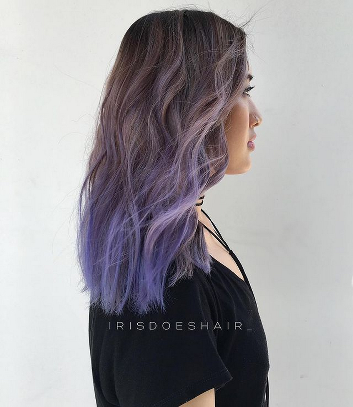‘Purple Mist’ Hair