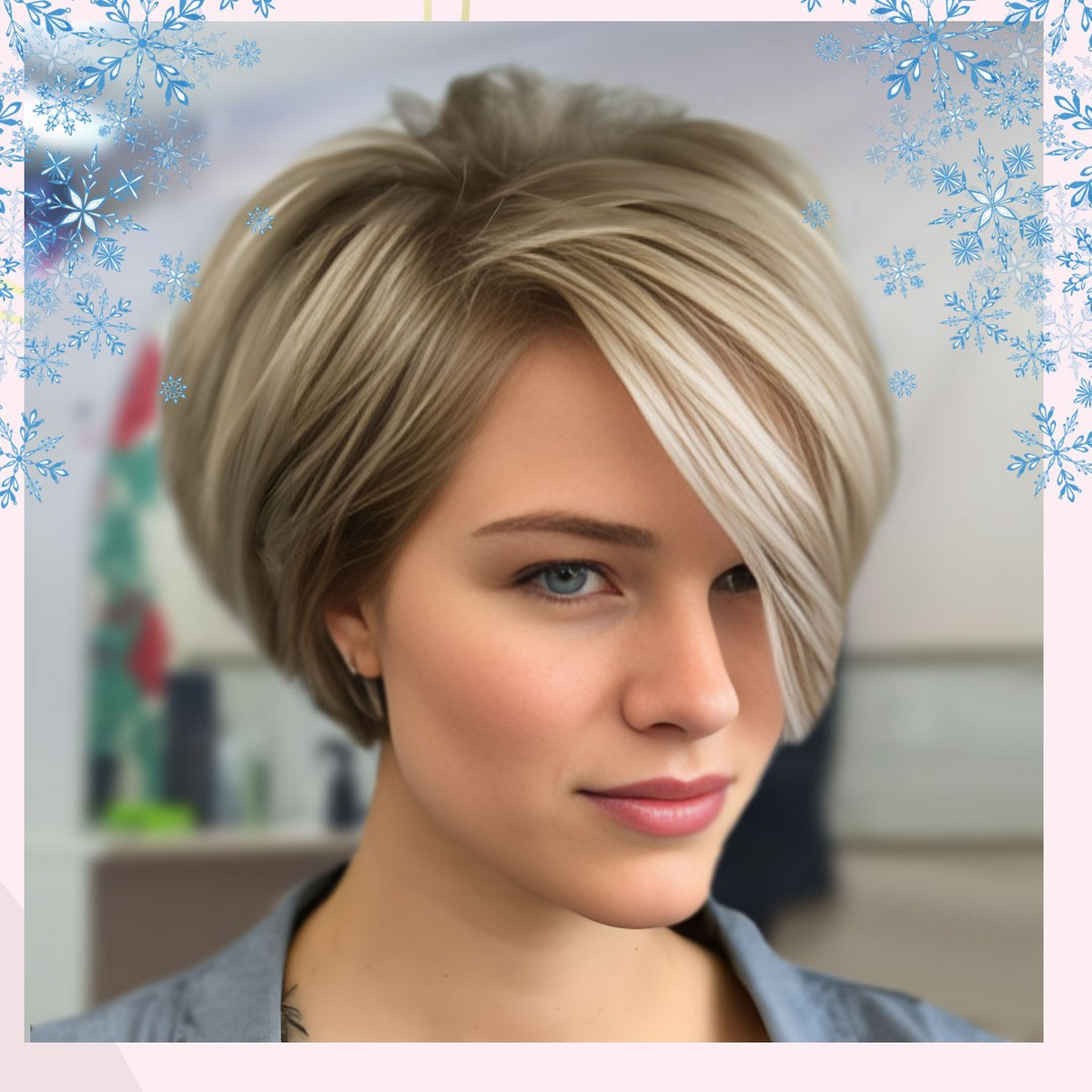 Blonde Pixie Haircut