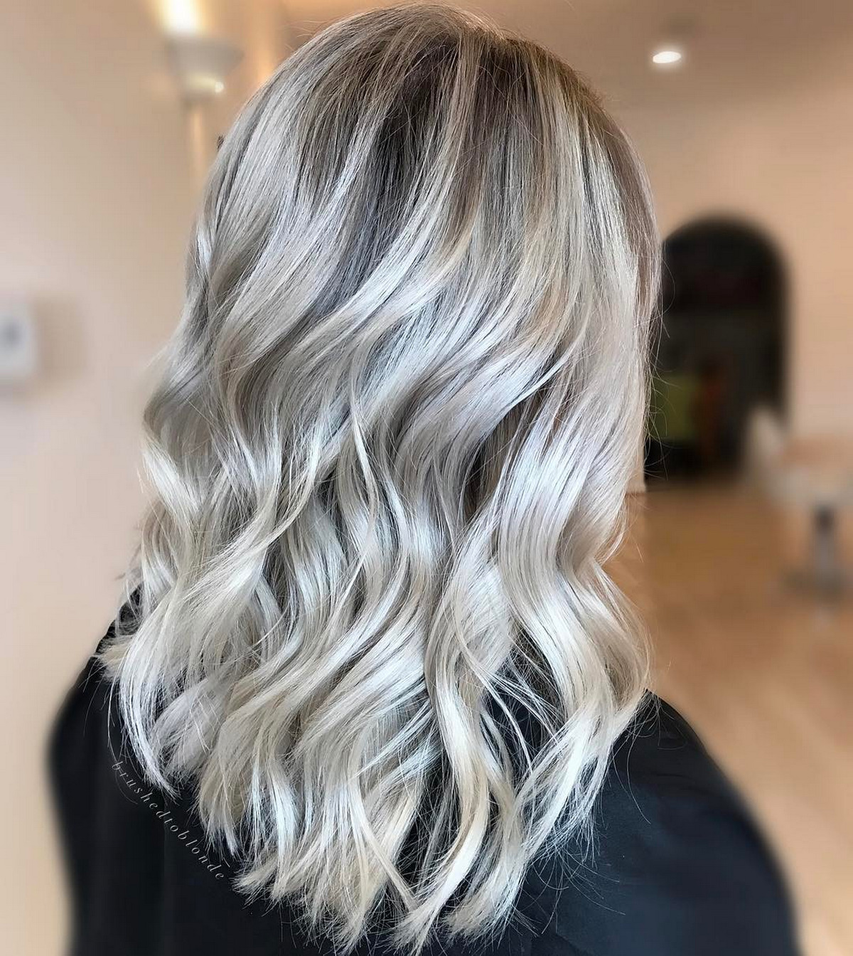Icy White Ash Blonde