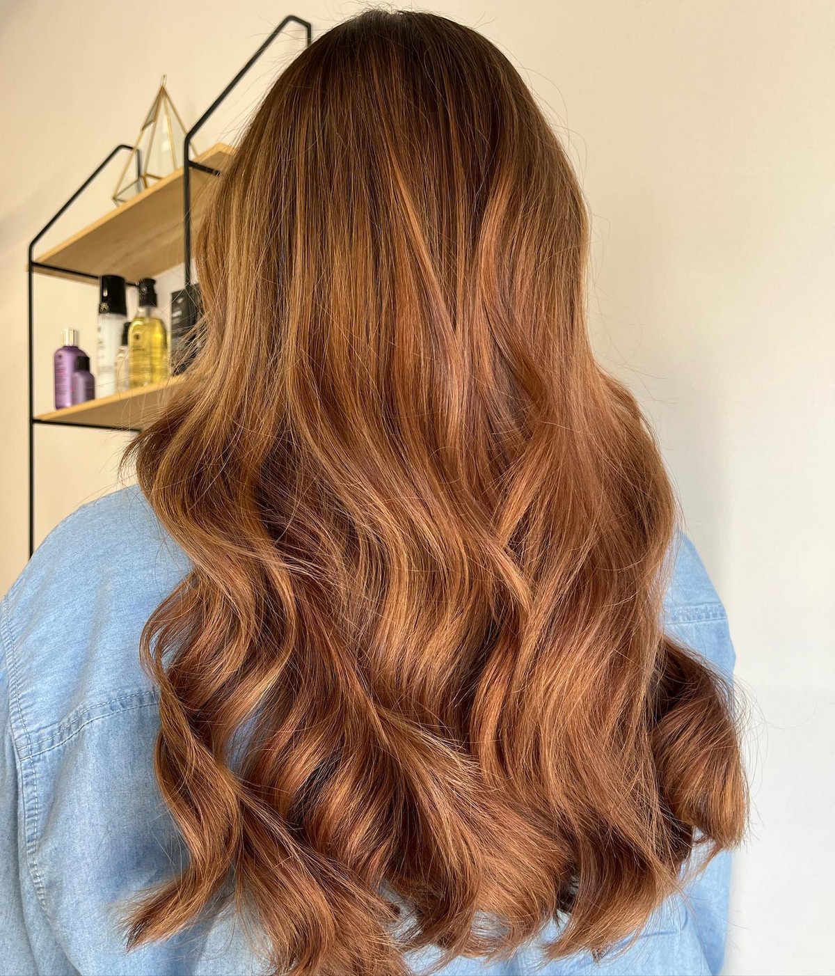 Copper Balayage