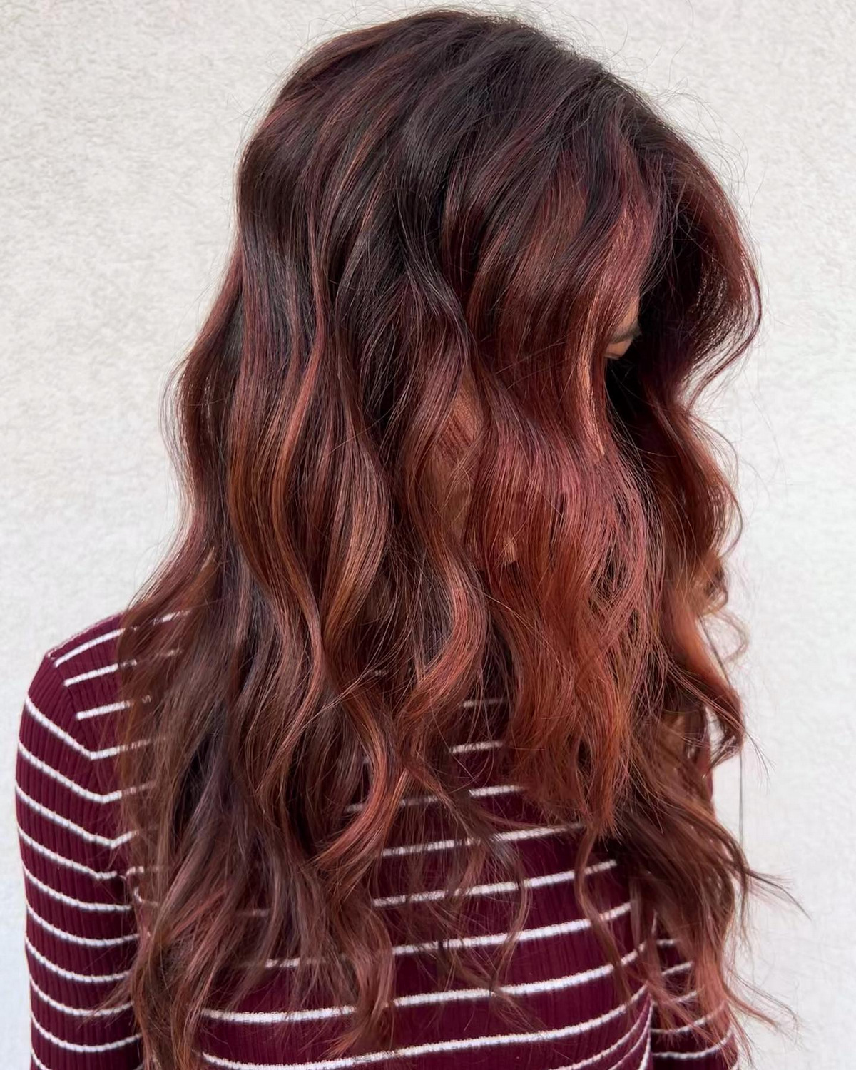 Copper Brown Balayage