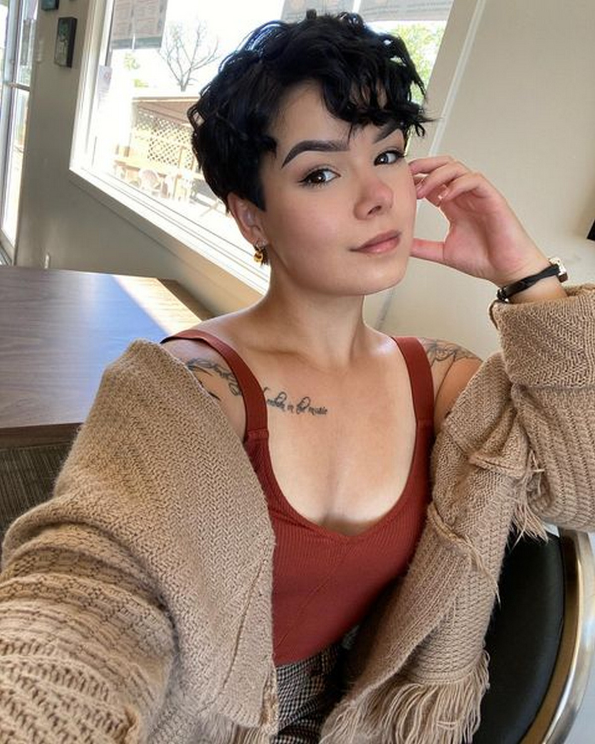 Curly Pixie