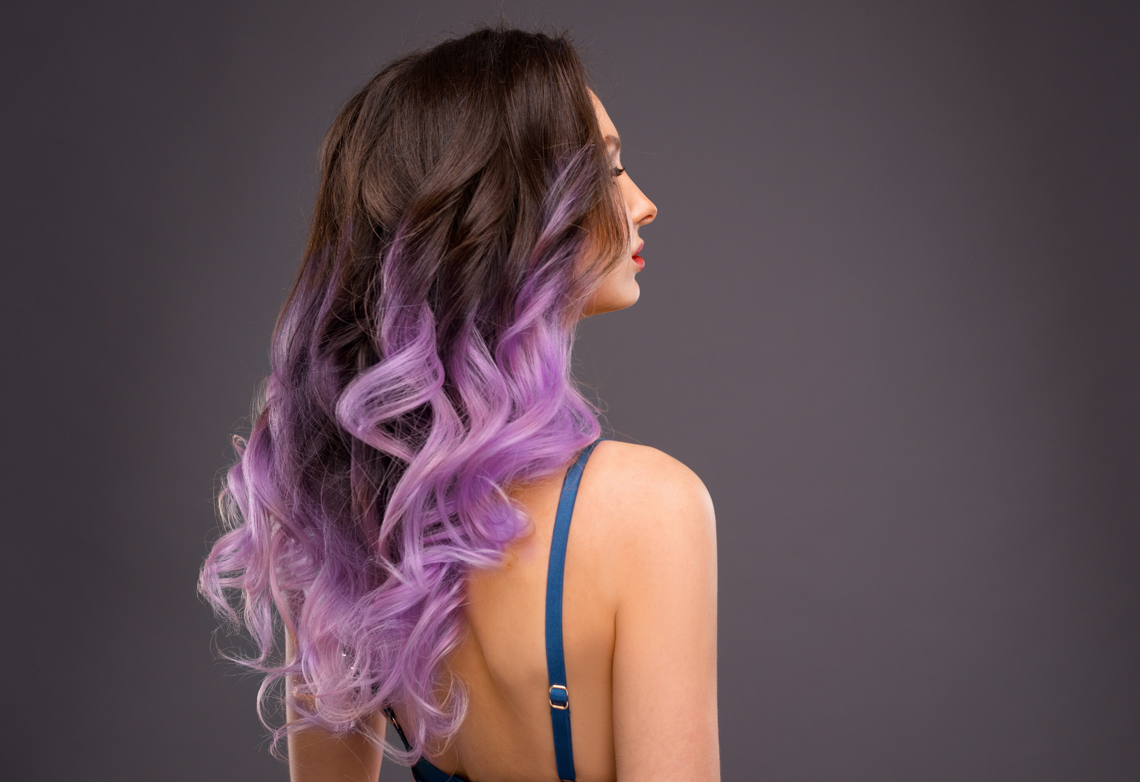 Lavender Ombre Hair 