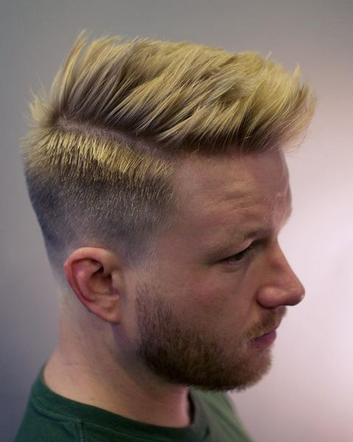 High Fade Taper With Pointed Claw Shape