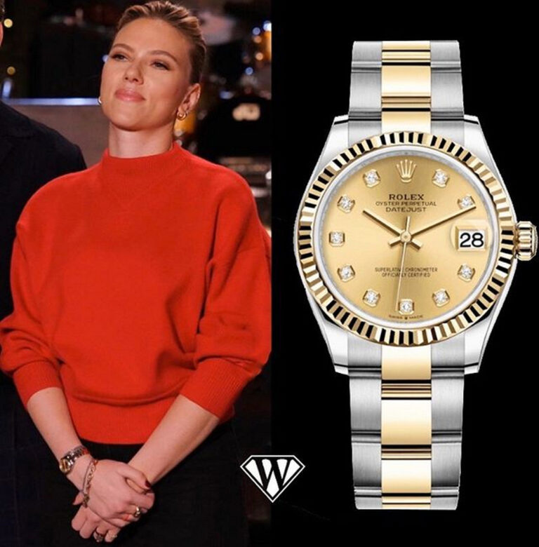 Female Celebrities Wearing Rolex Watches