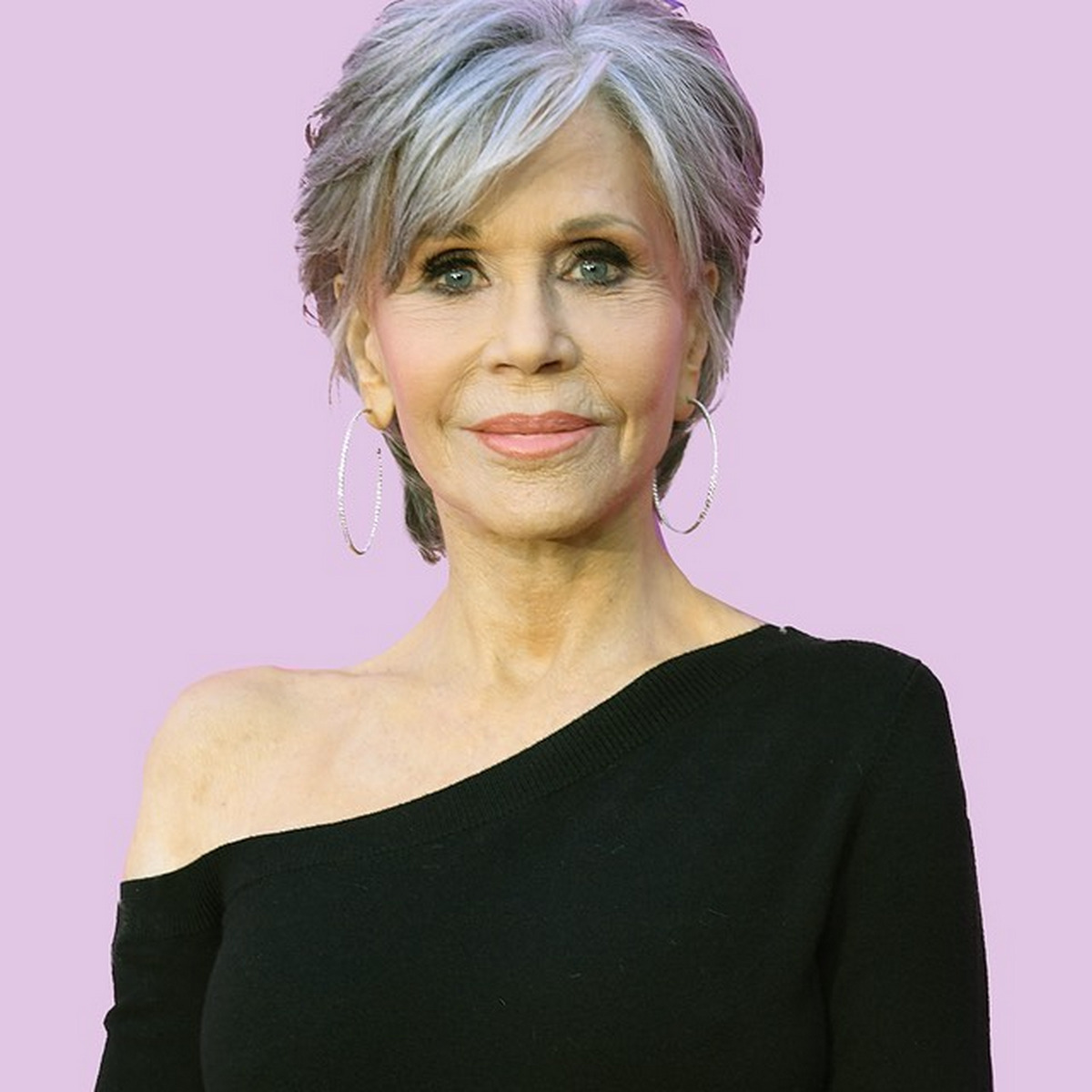 Jane Fonda’s Signature Layered Hairstyle