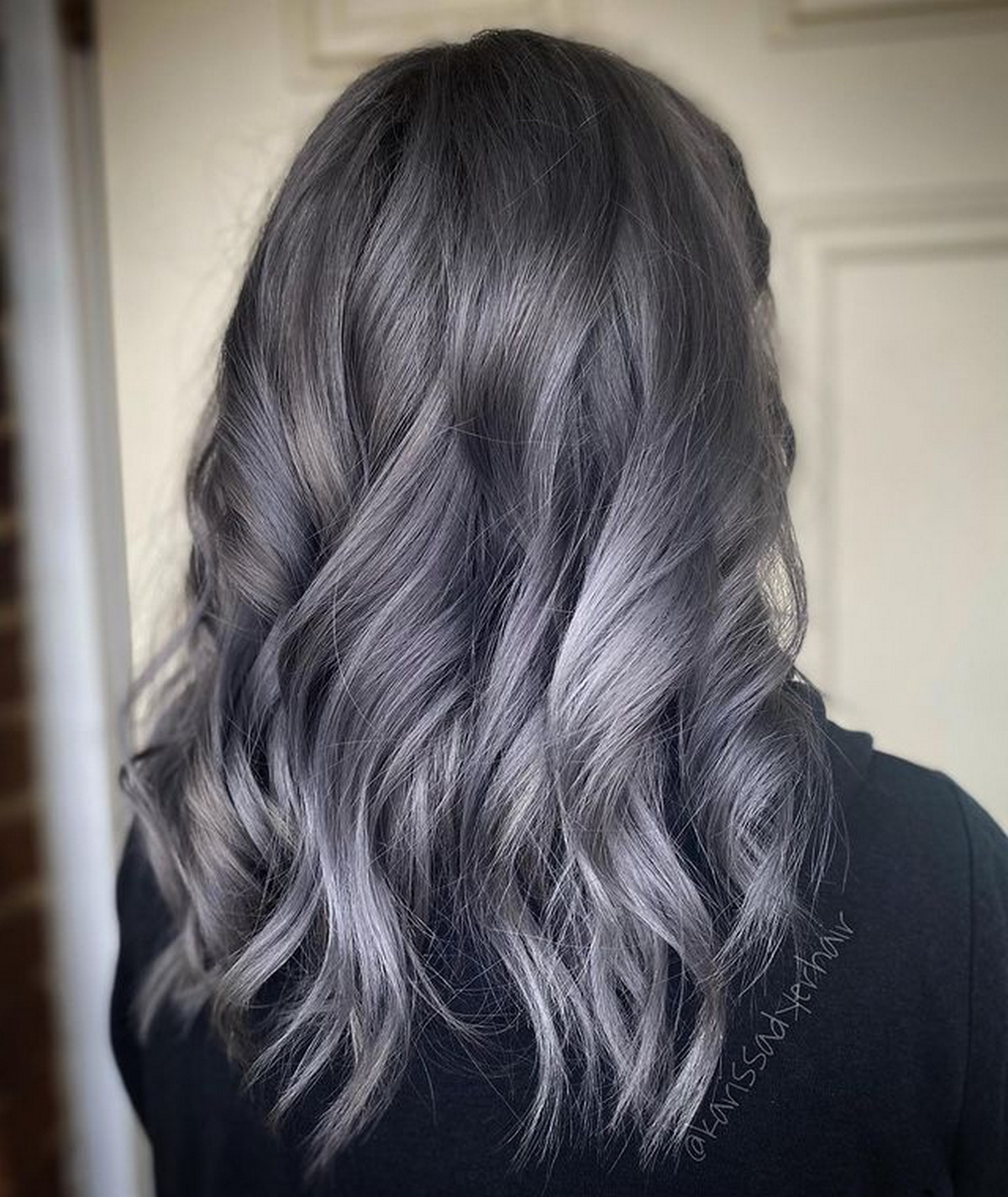 Silver Ombre Hair