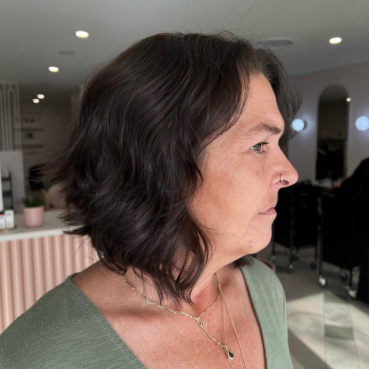 Chic Bob With Perm