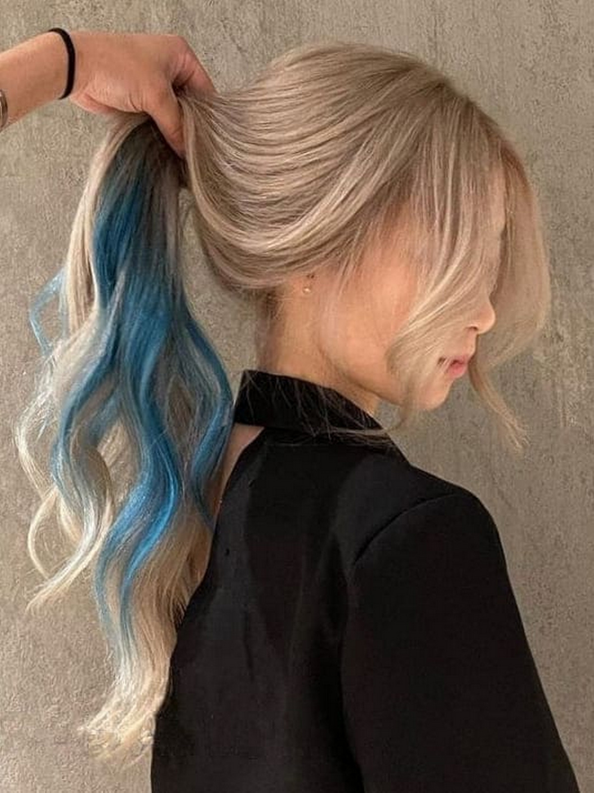 Blonde and Blue