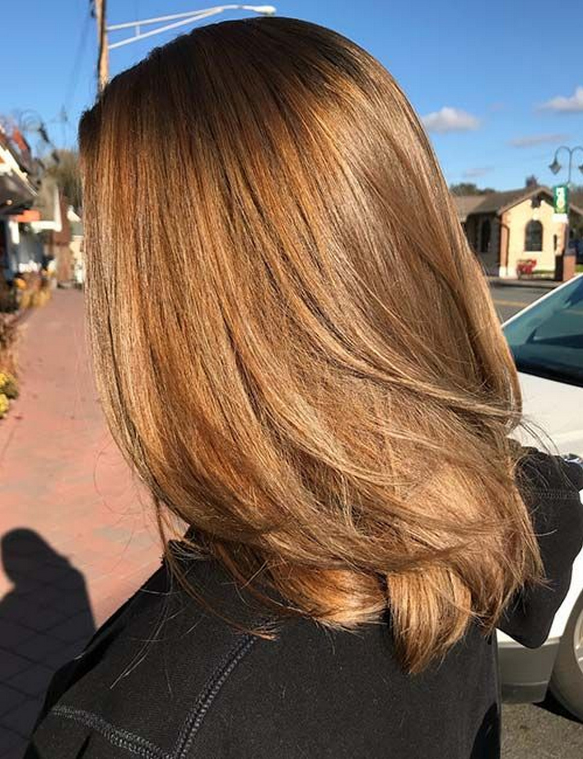 Honey Golden Brown Hair Color