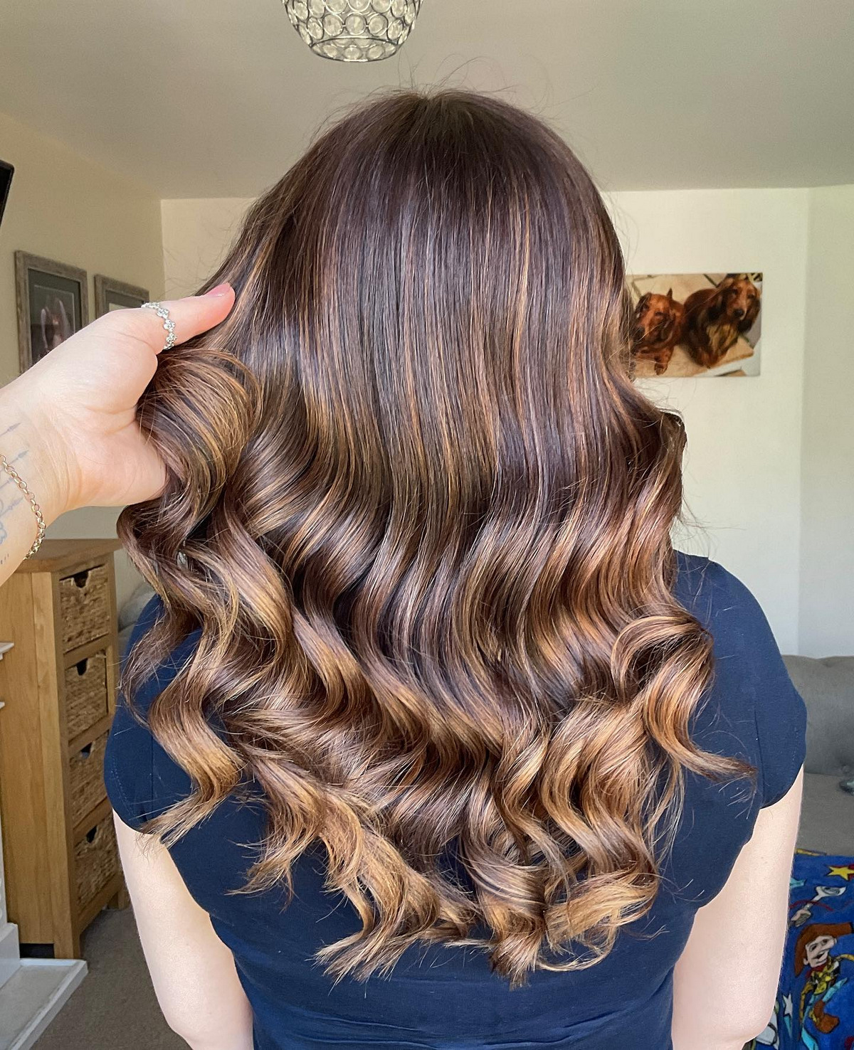 Auburn Honey Bronde Balayage 