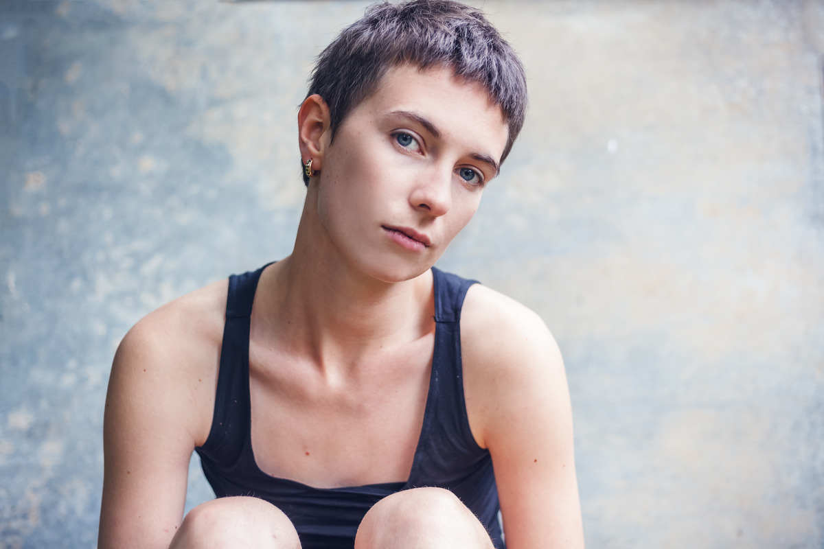 Short Pixie Hairstyle with Sideburns