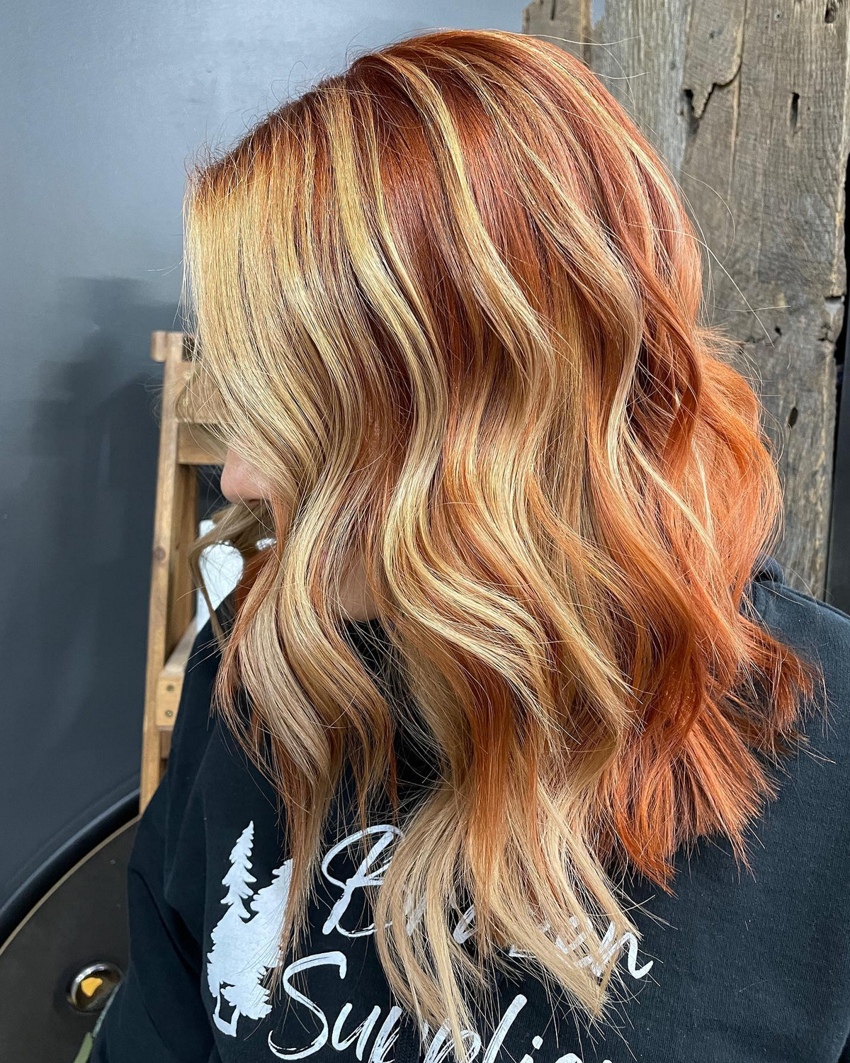 Gold Copper Highlight With Rich Copper