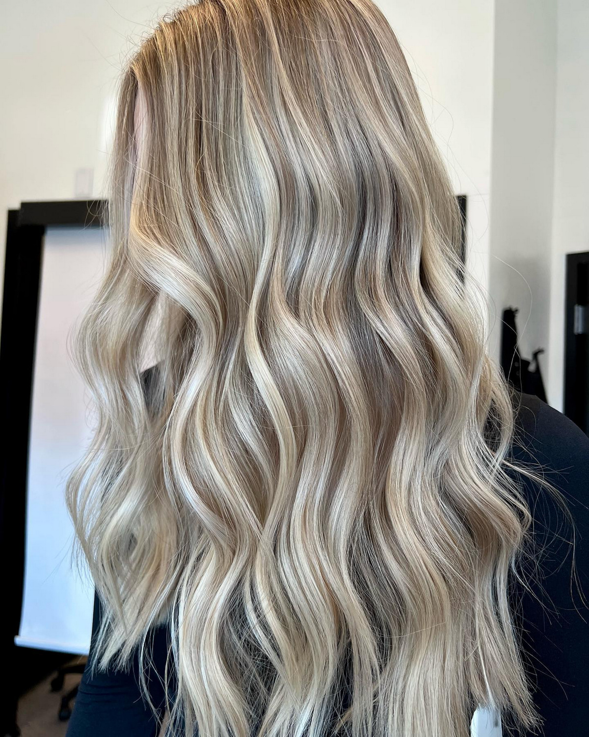 Icy Blonde Balayage