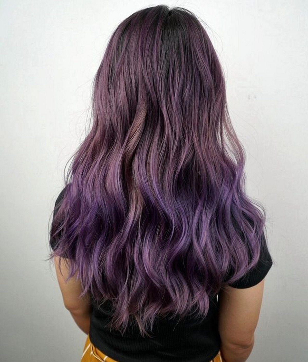  Ash Purple Ombre Hair