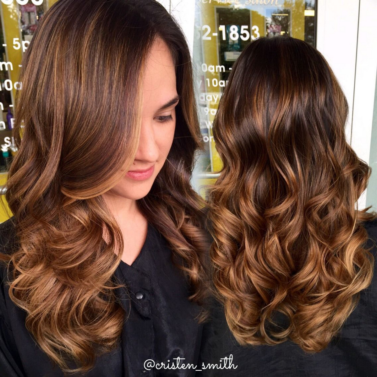Honey Brown and Caramel Waves