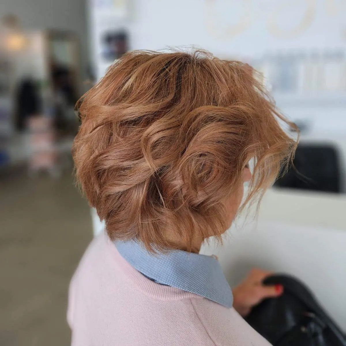 Strawberry Blonde Curly Hair