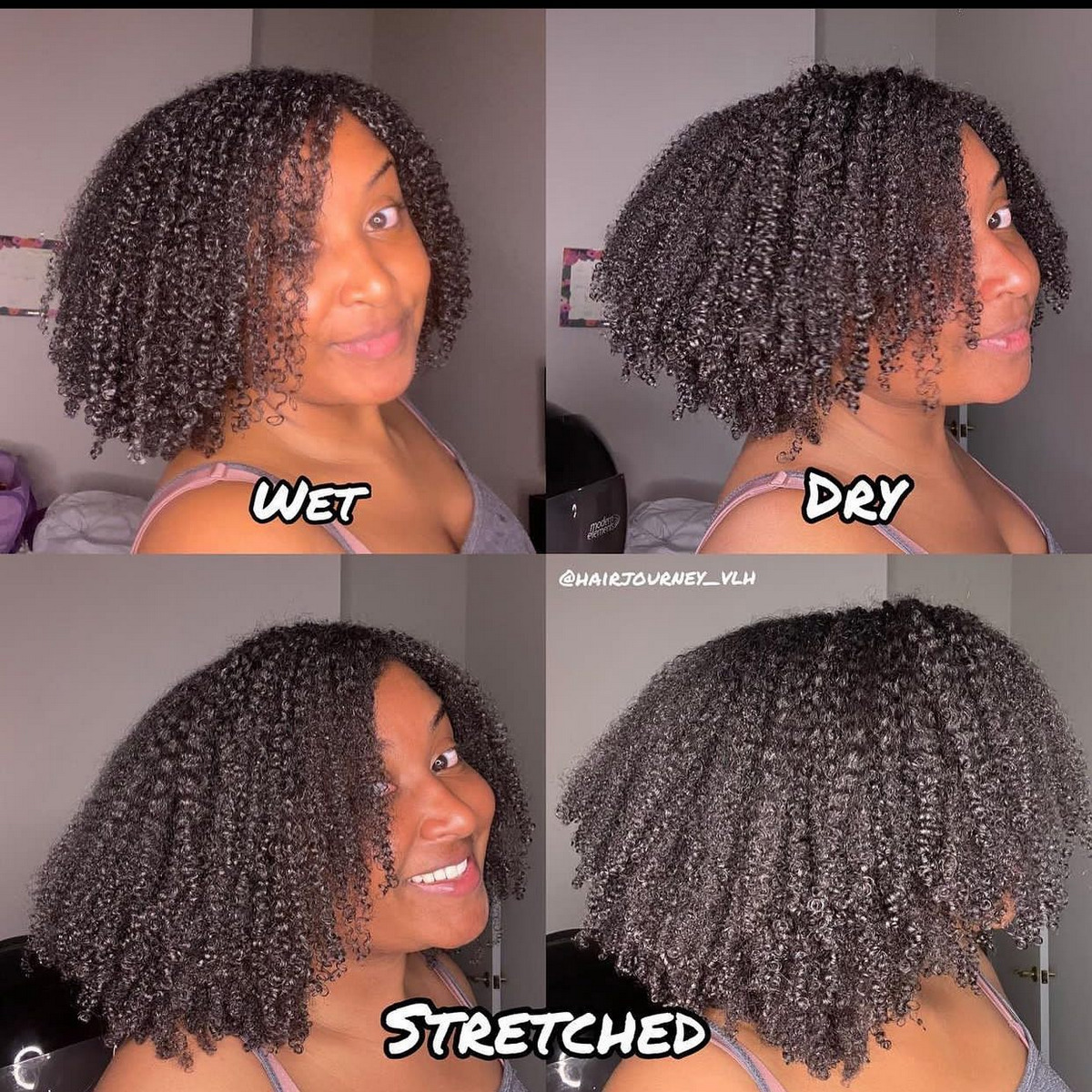 Curly Hair Women: Stretched Curls