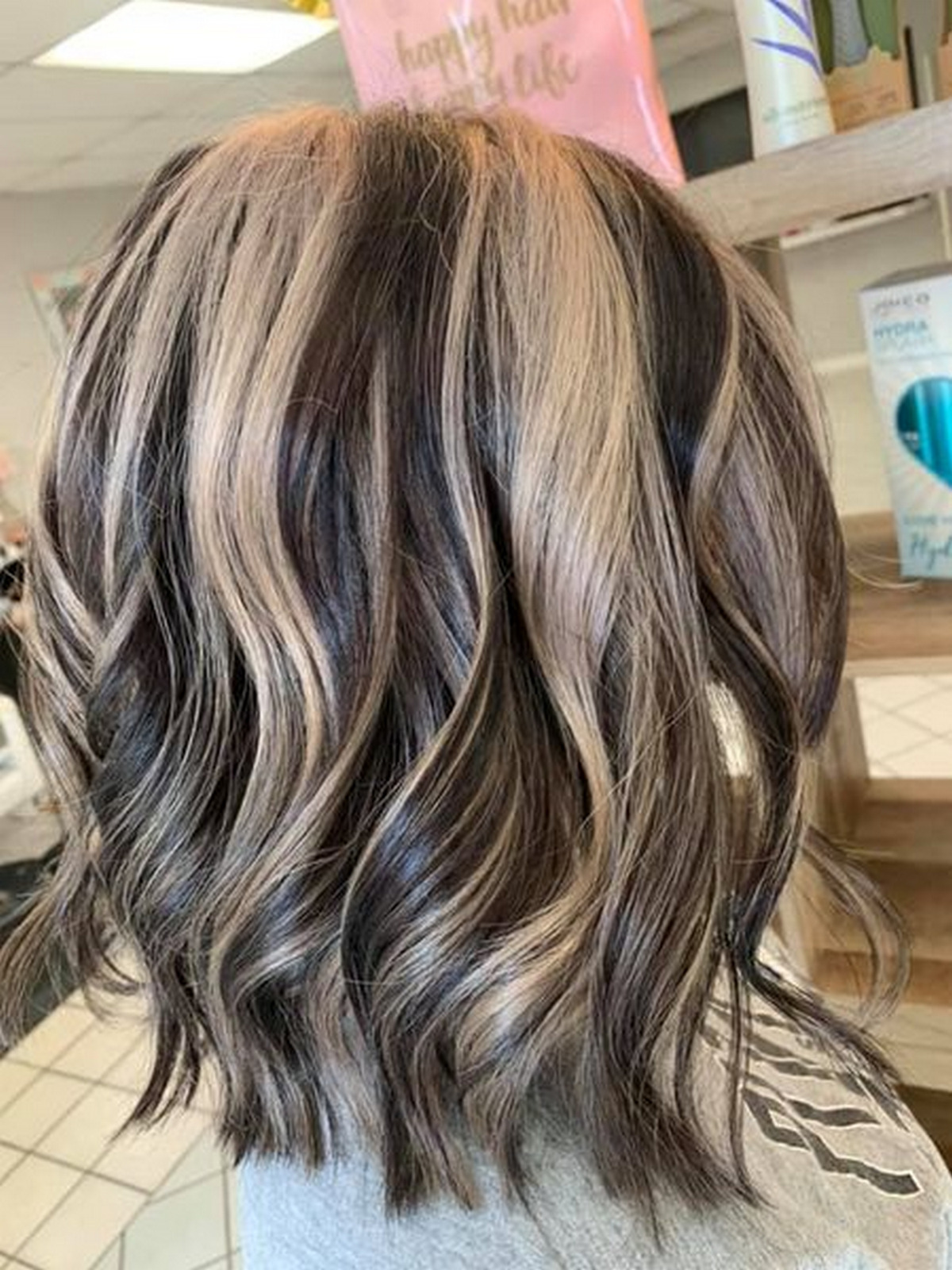 Chunky Light Brown Highlights