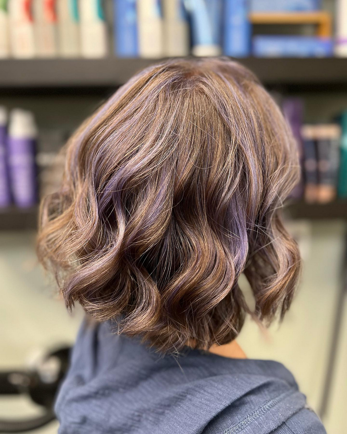 Purple Copper Highlight With Brown Copper