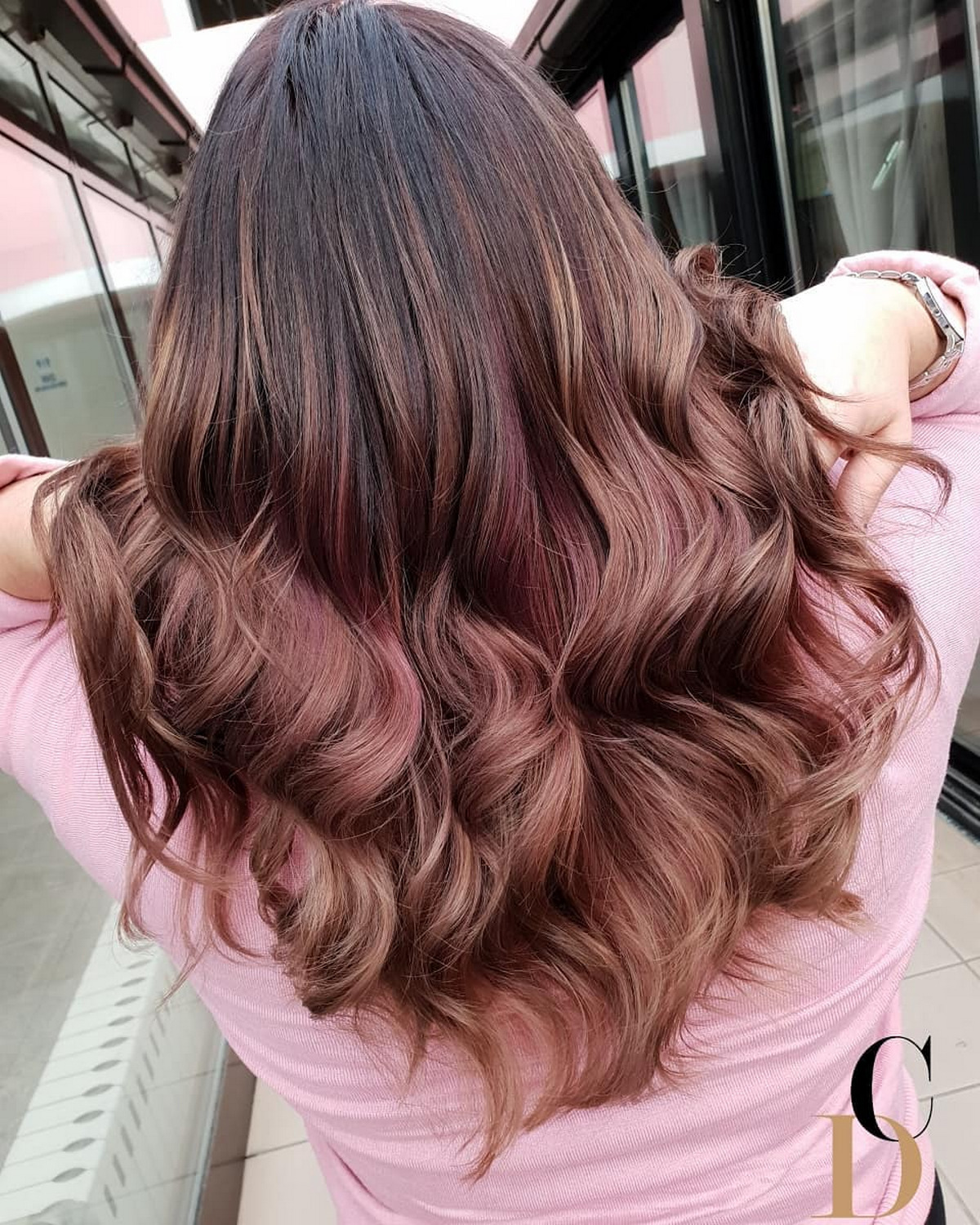 Rose Brown Balayage