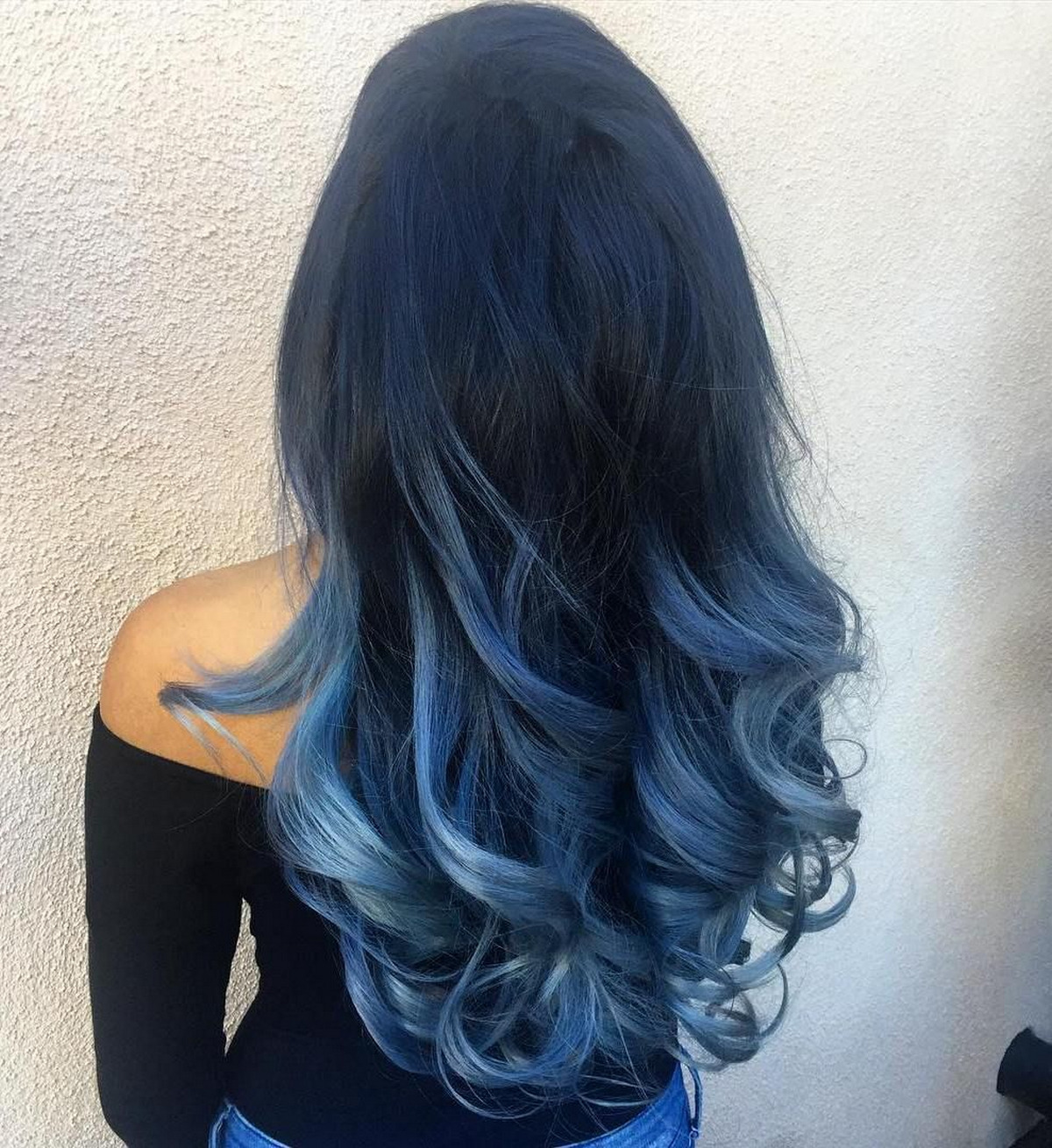 Blue Ombre Hair