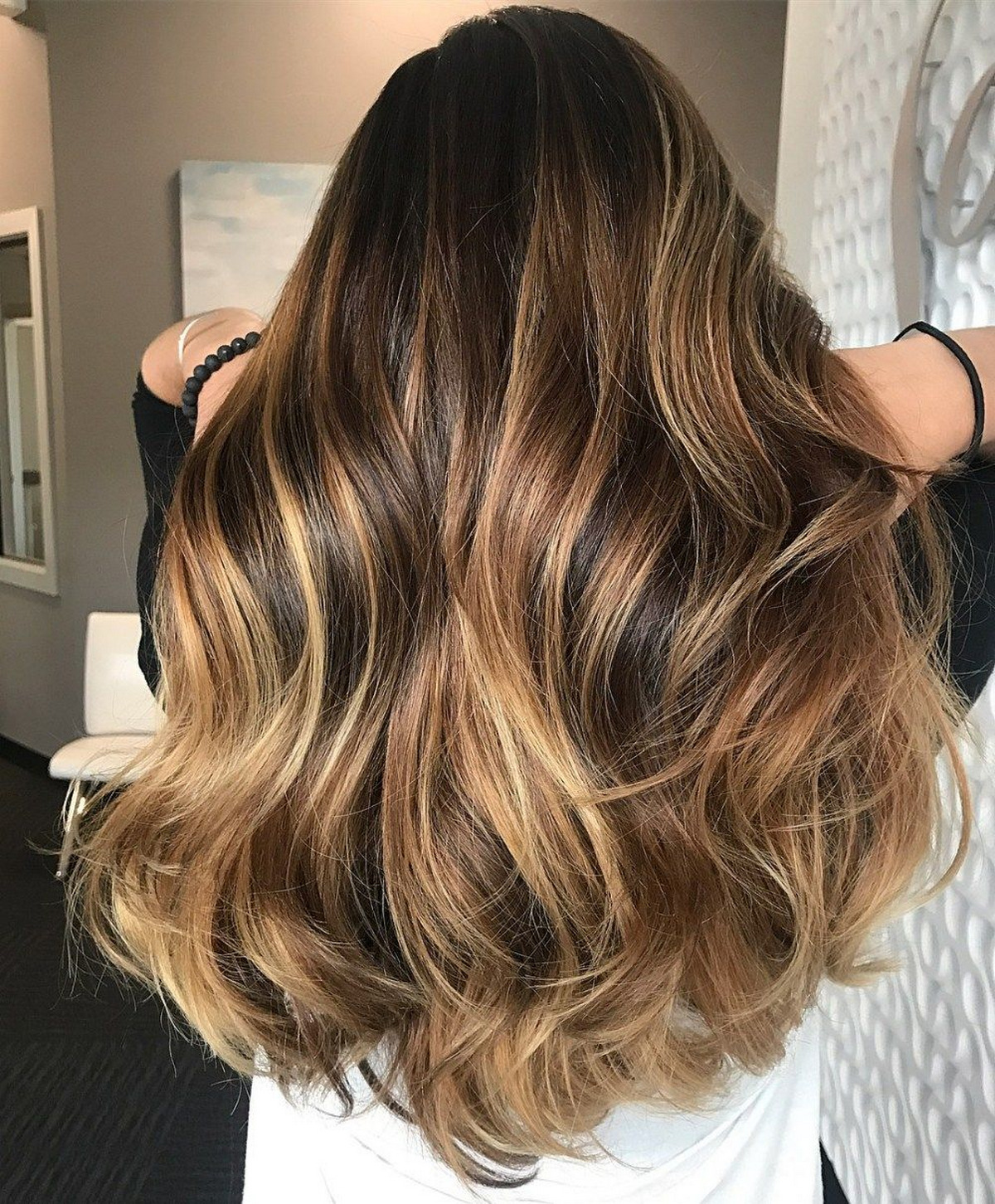 Honey Brown Balayage