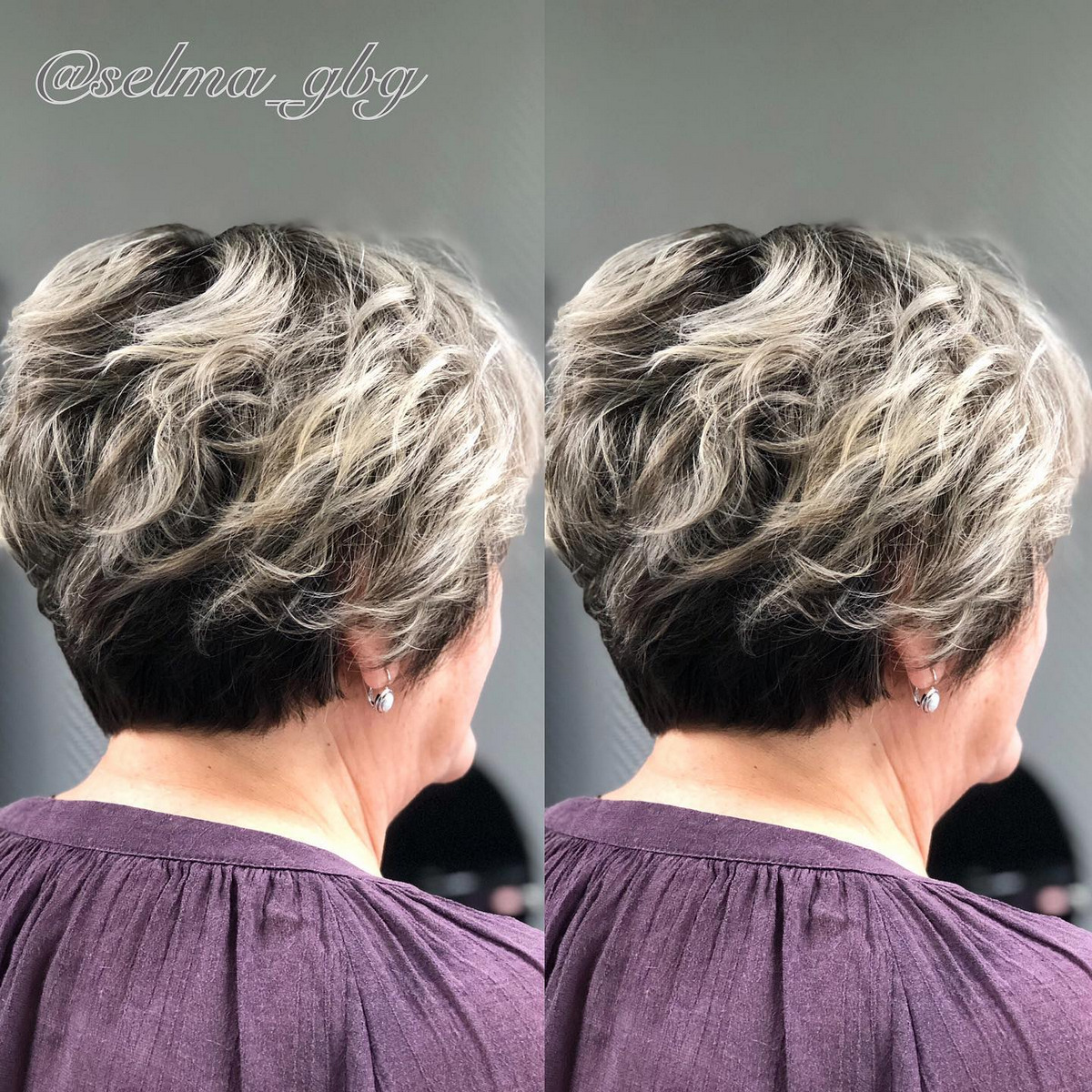Short Feathered Cut