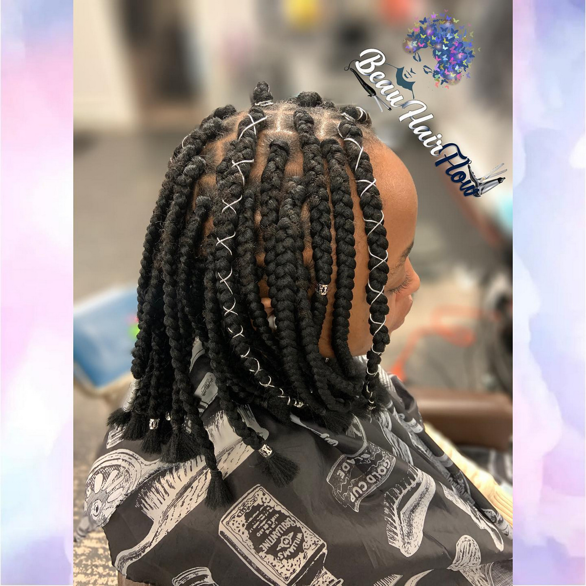 Accessorized Box Braids