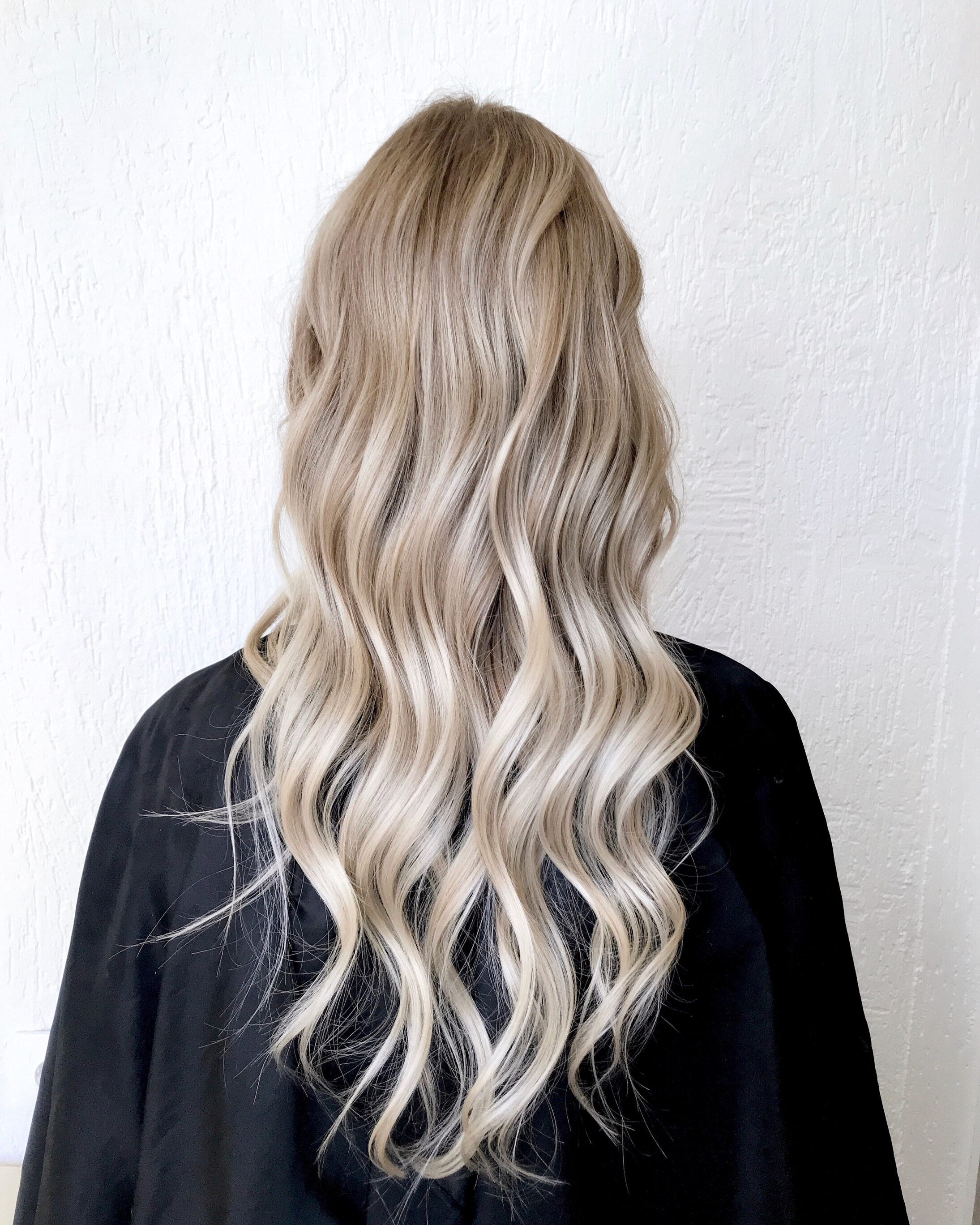 Platinum Blonde Ombre Hair