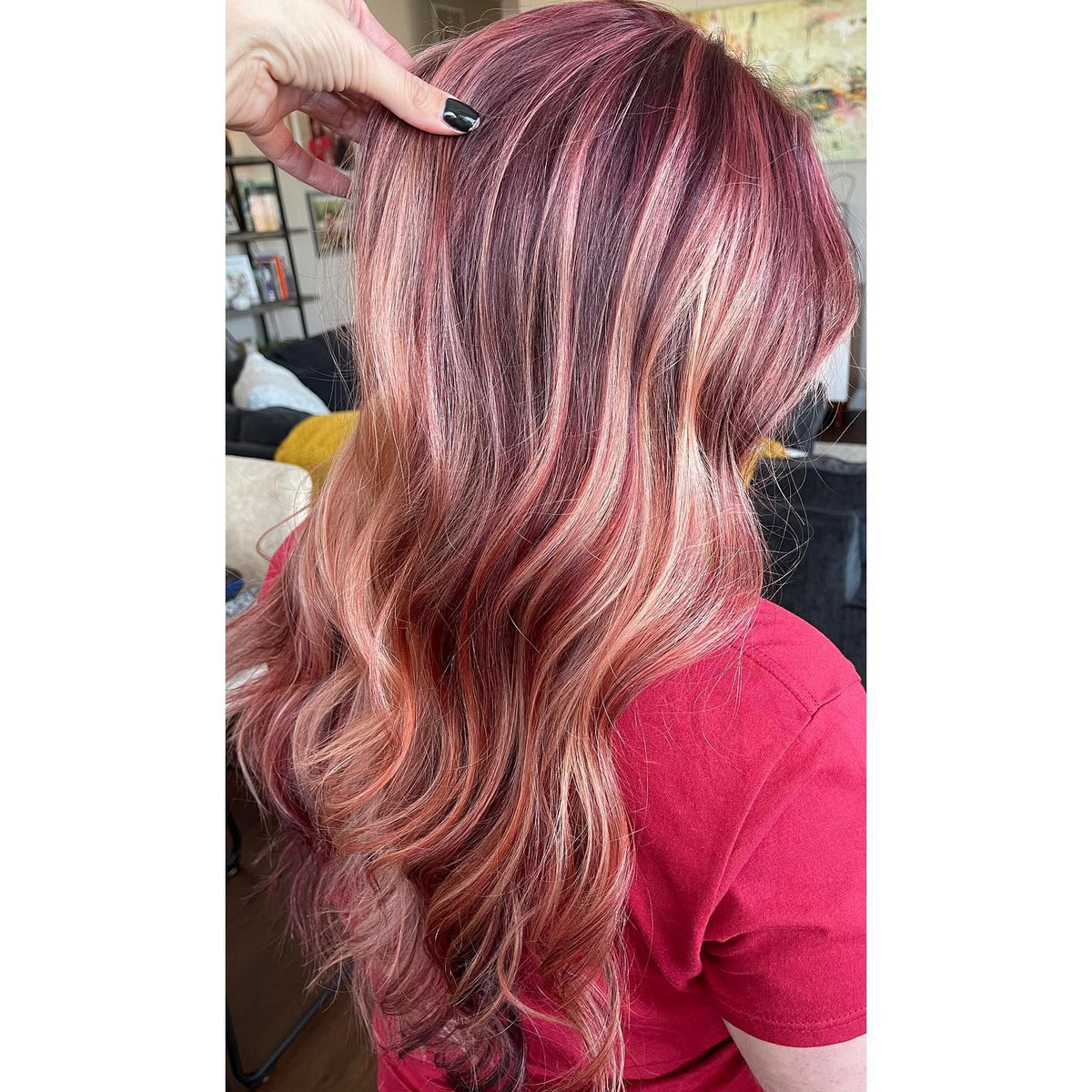 Red Velvet Balayage 