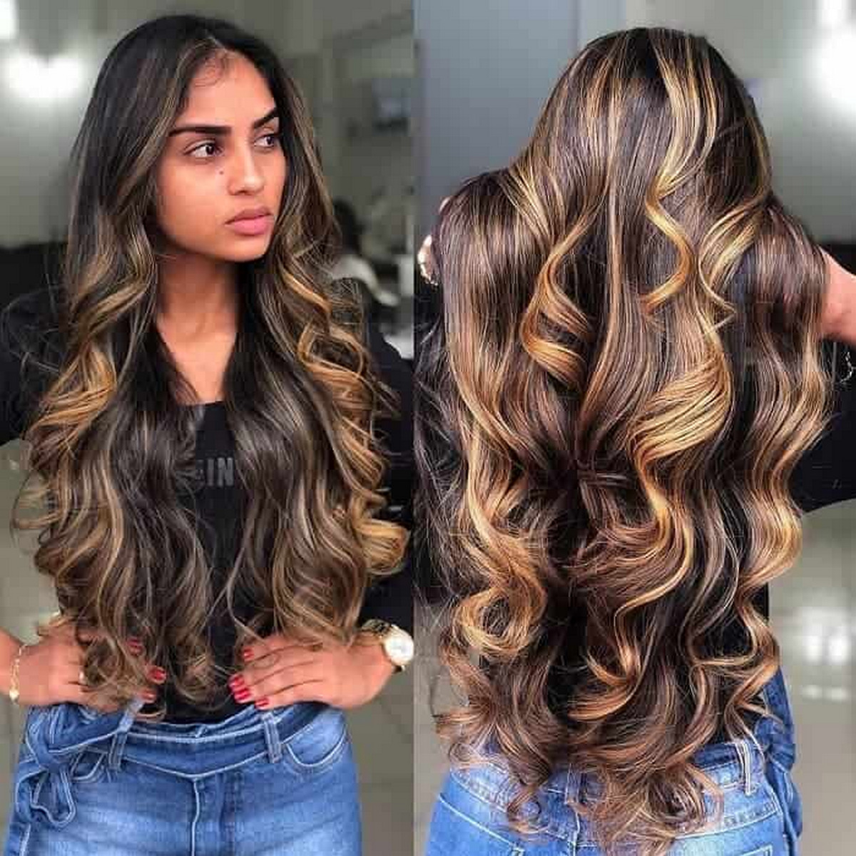 Cool Brown Highlights