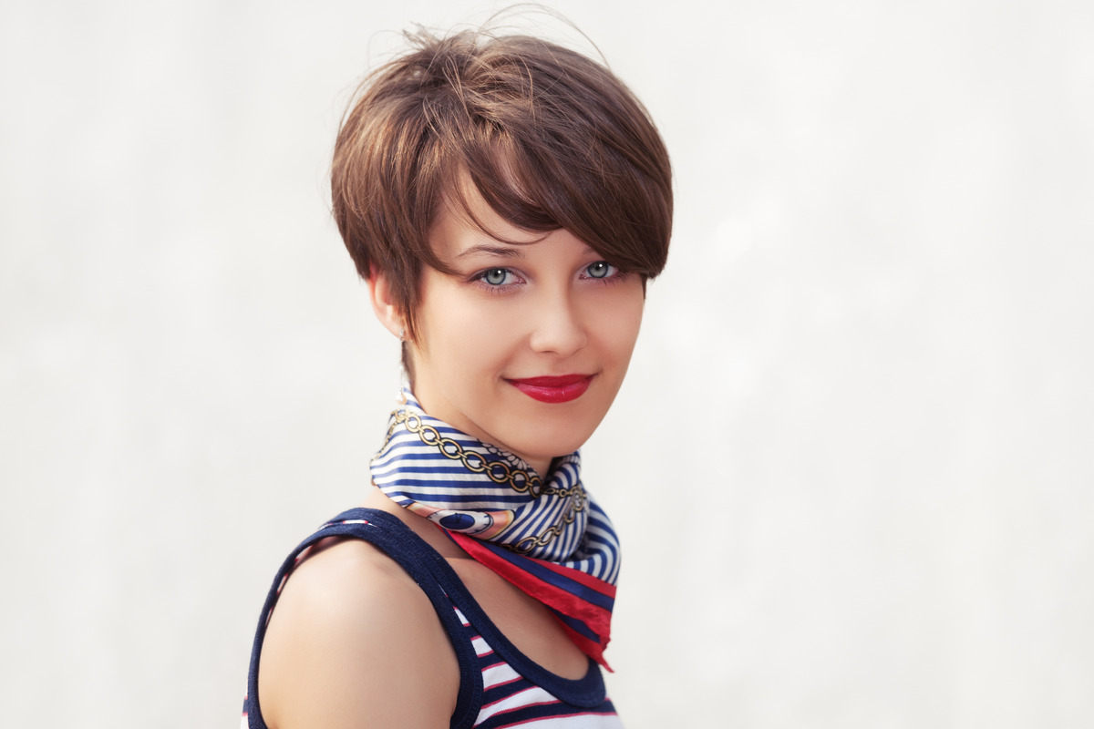 Punk Pixie Cut for Platinum Short Hair