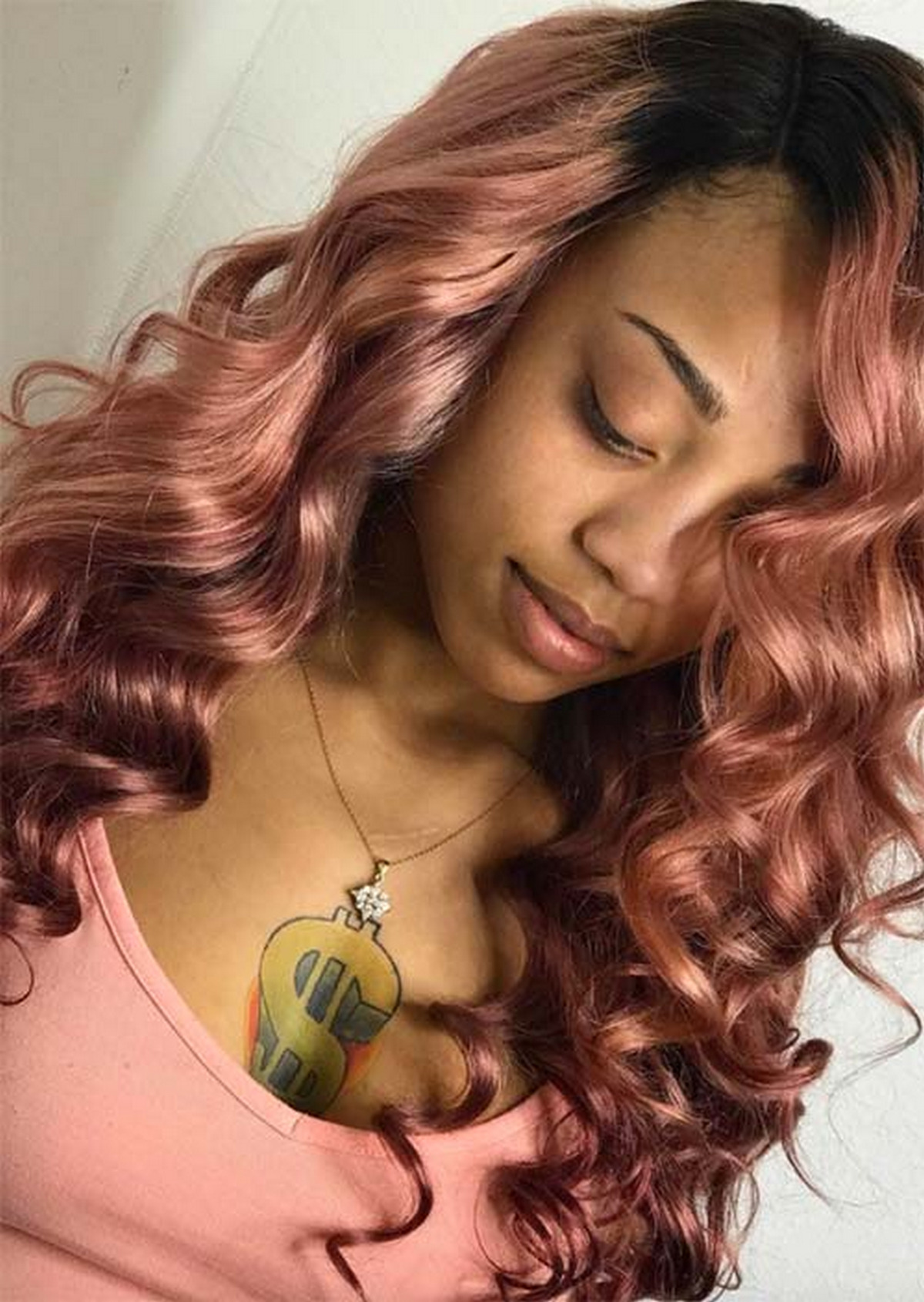 Rose Golden Hair