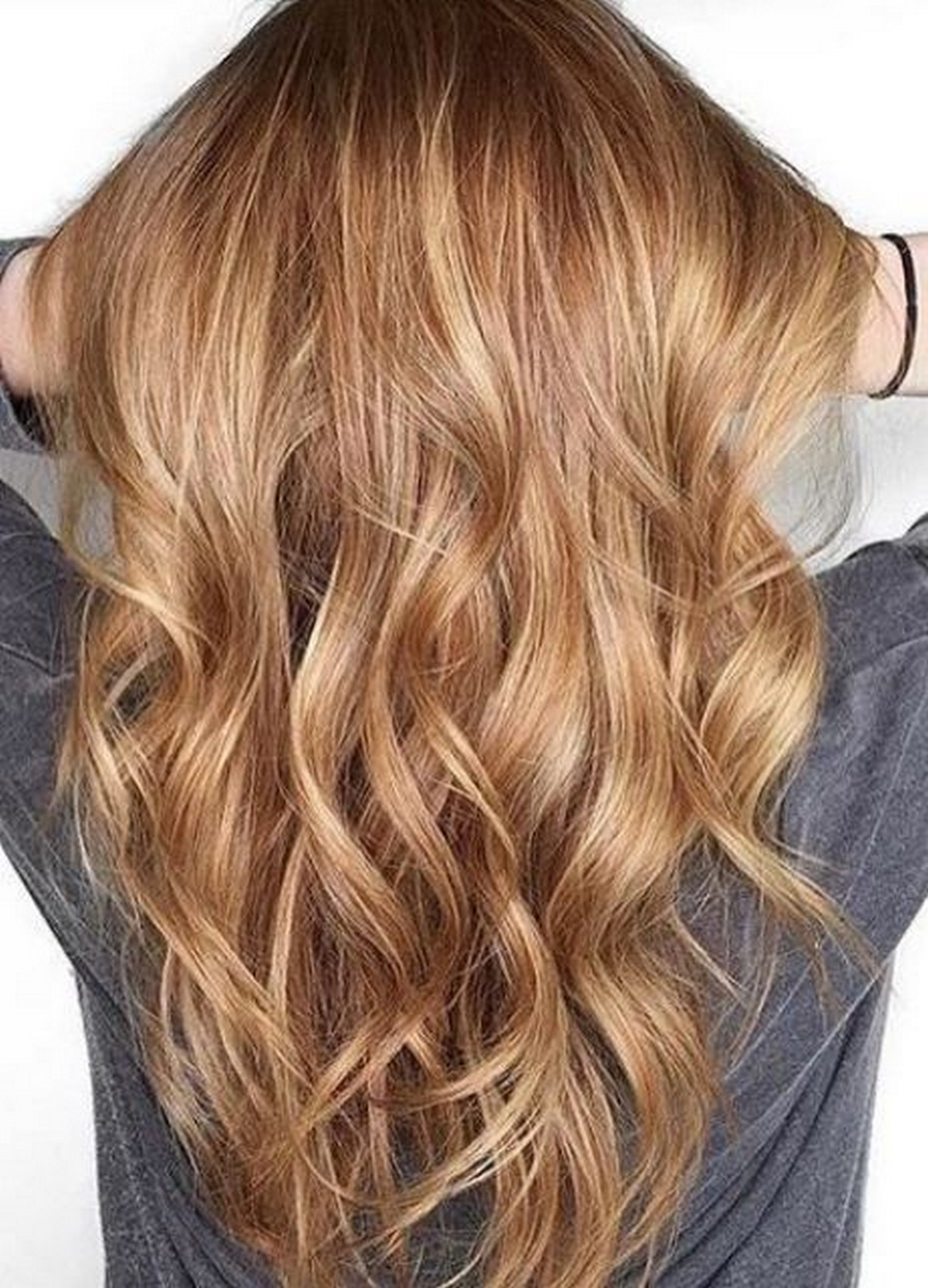 All-Over Honeyed Hair