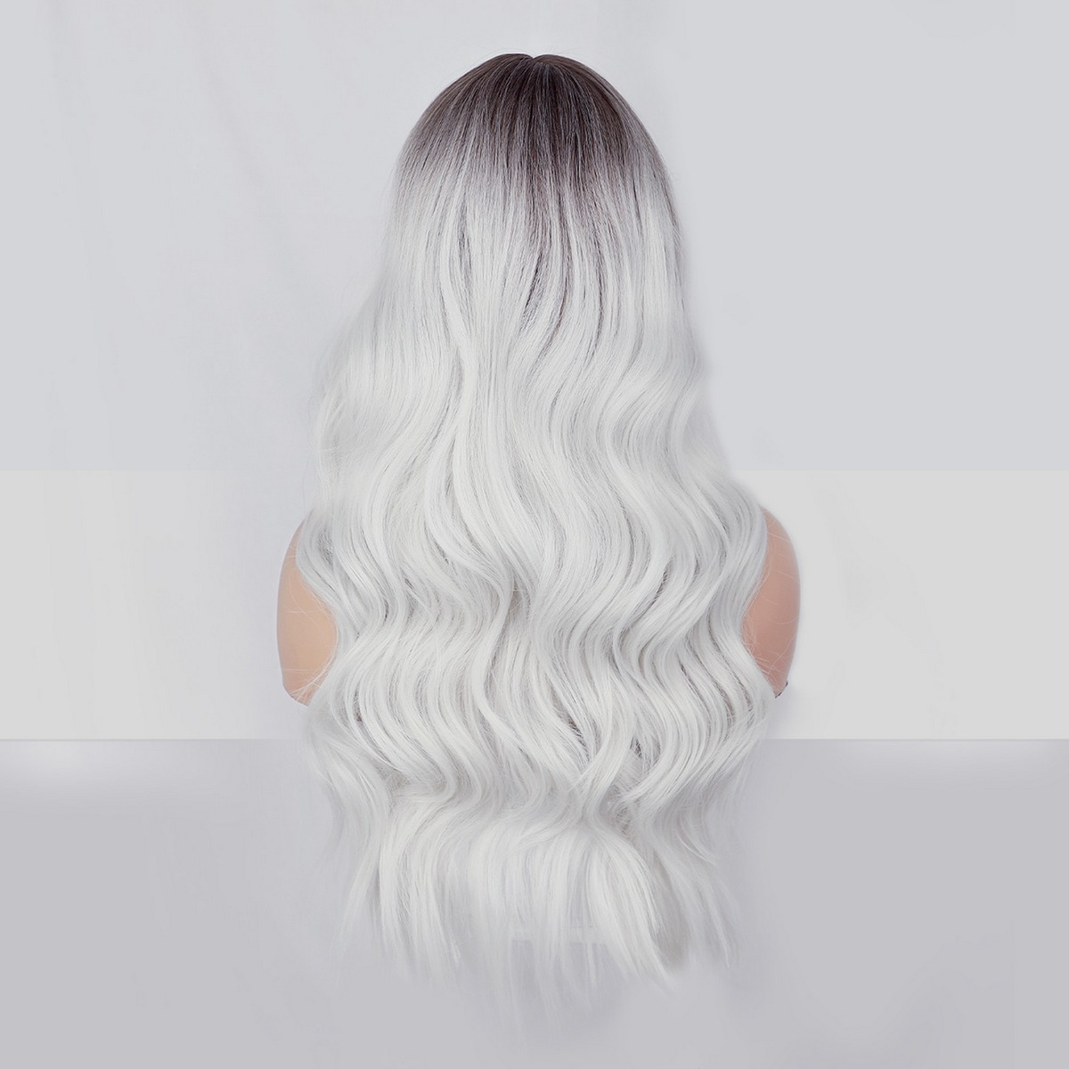 White Ombre Hair