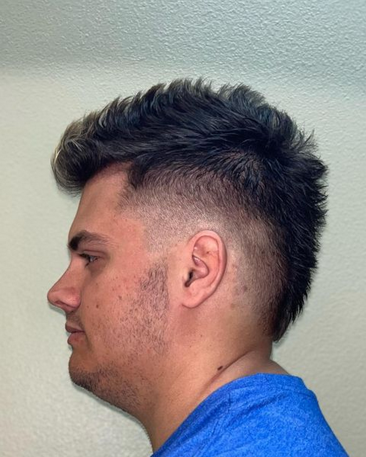 Faux Hawk With A Fade