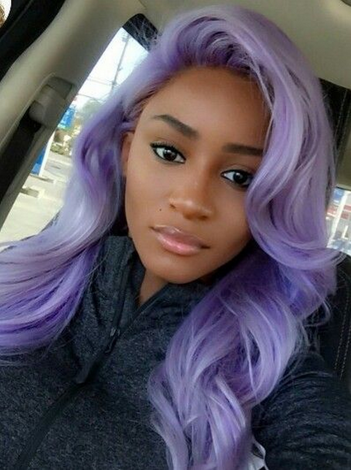 Pastel Purple Hair 
