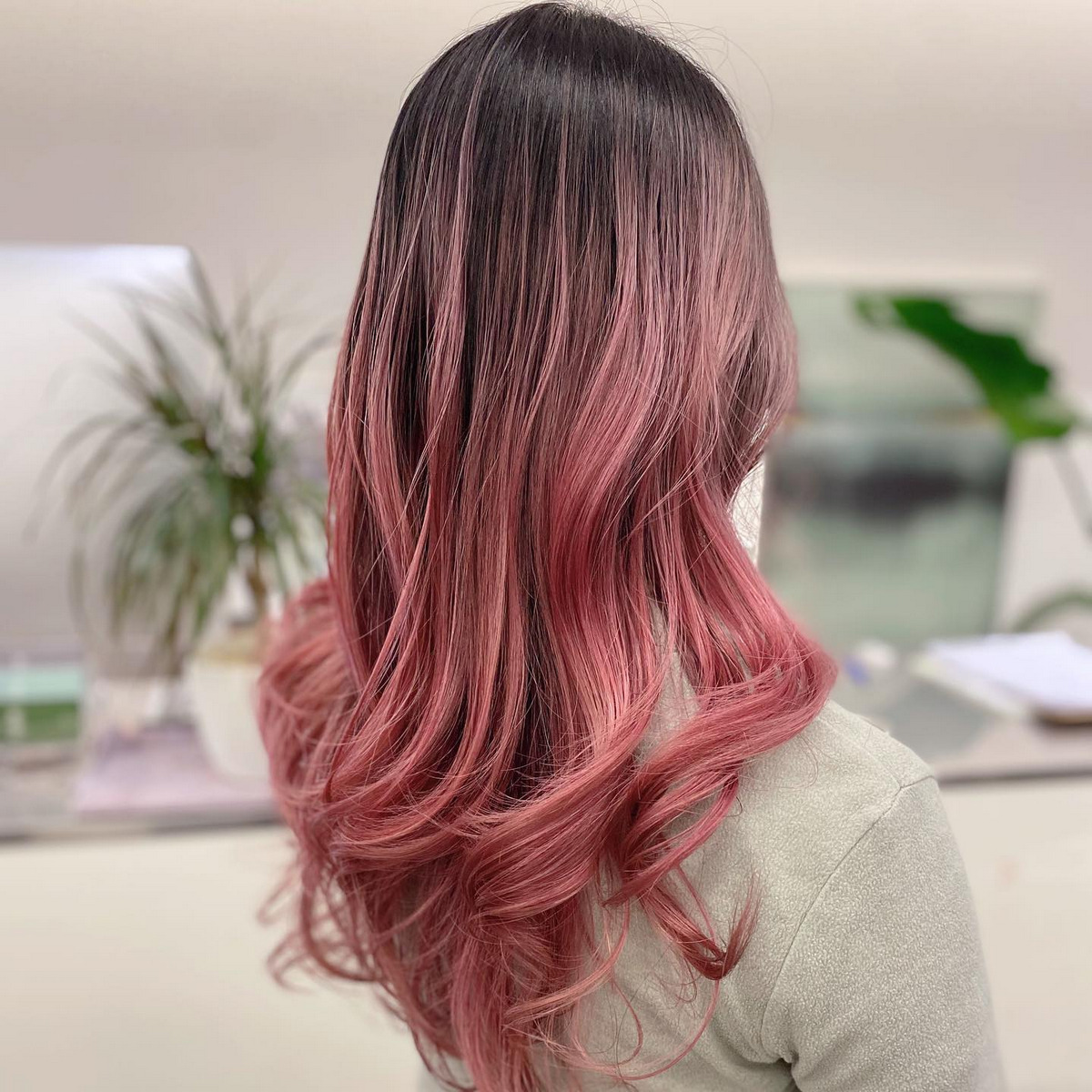 Pink Balayage