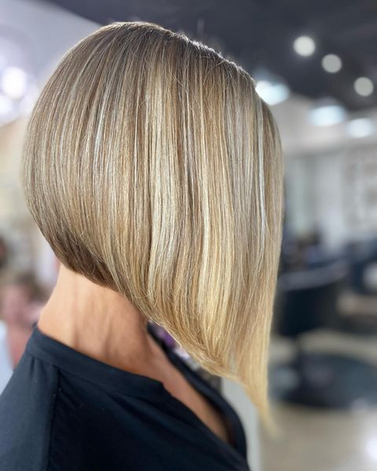 Subtle Stacked Bob