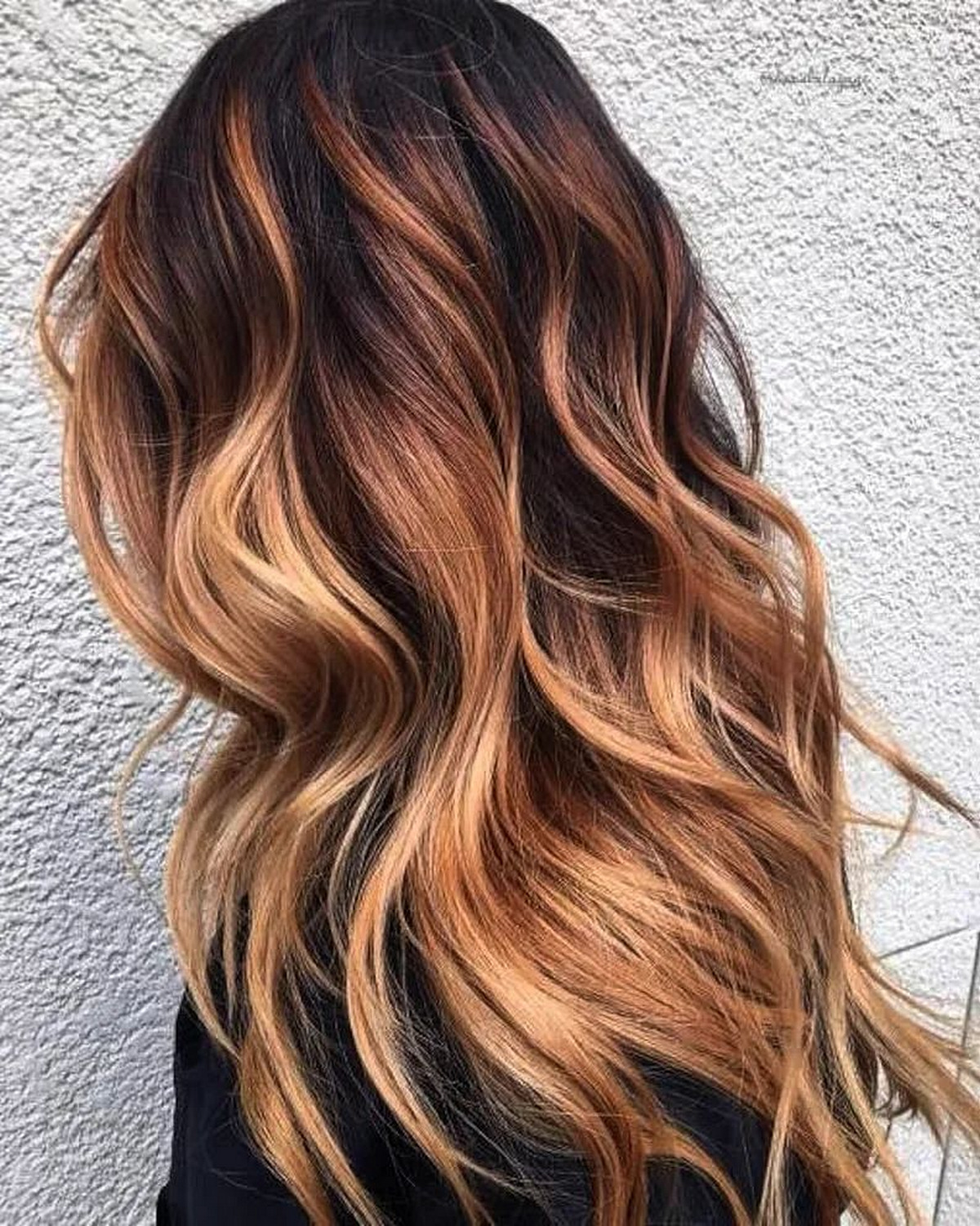 Caramel Brown Balayage