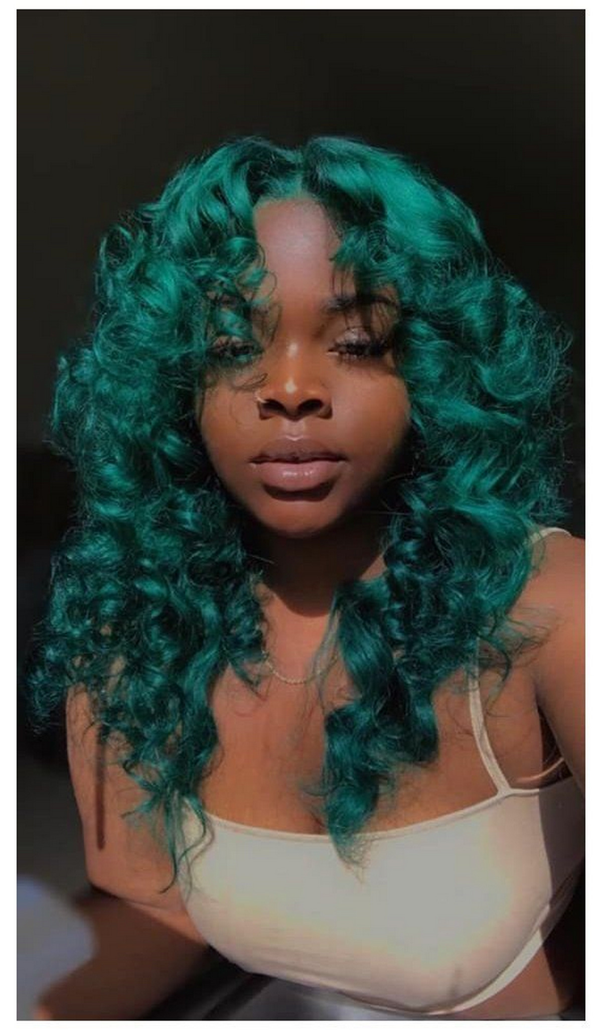 Green Hair Color