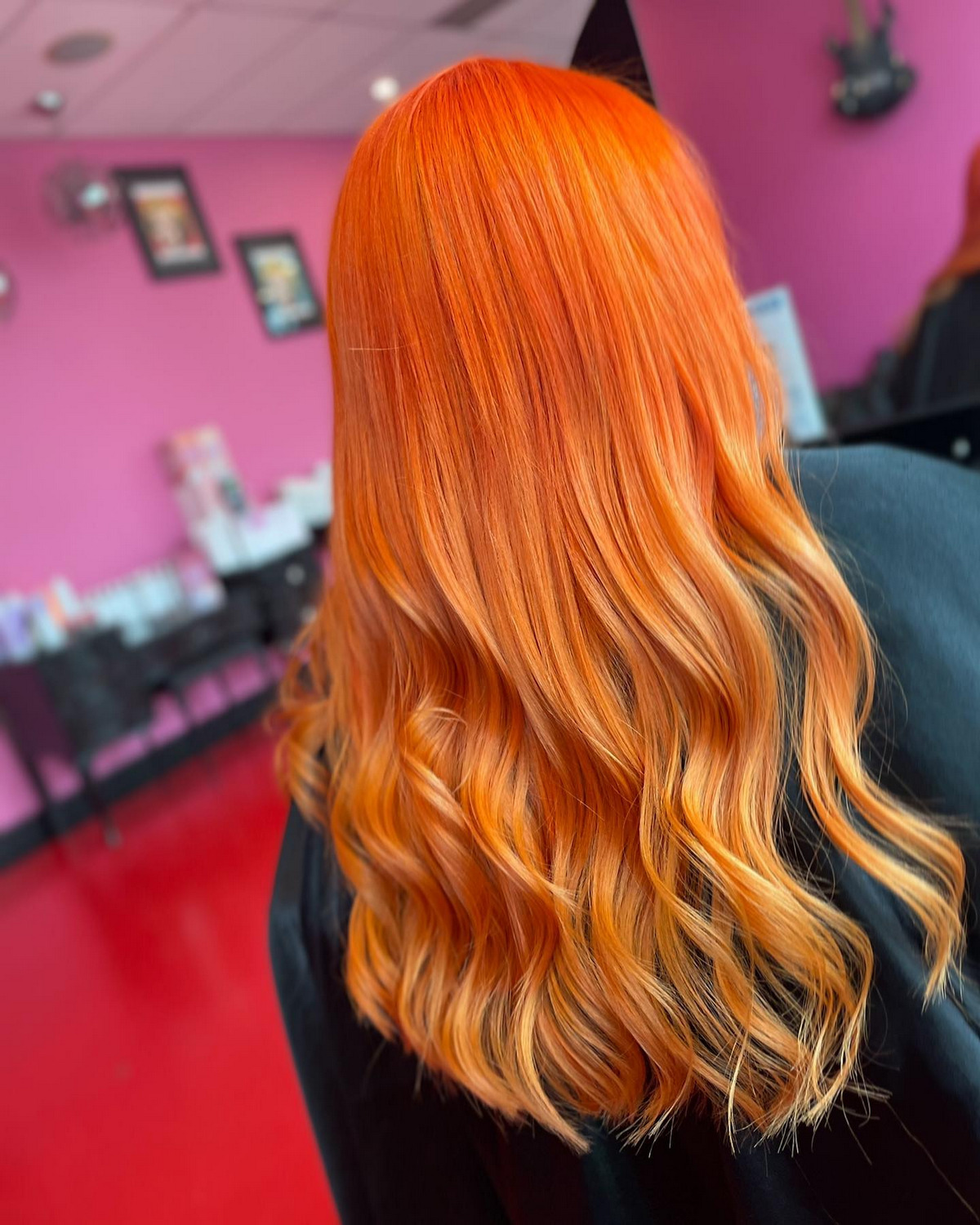 Orange Copper Hair