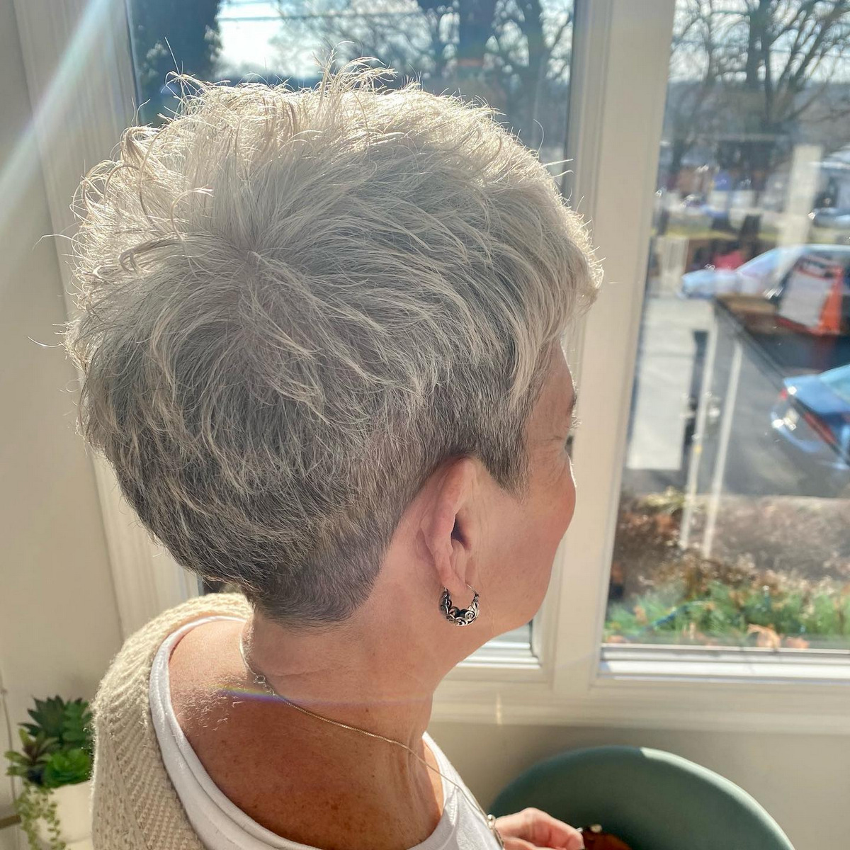 Pixie Cut With Undercut