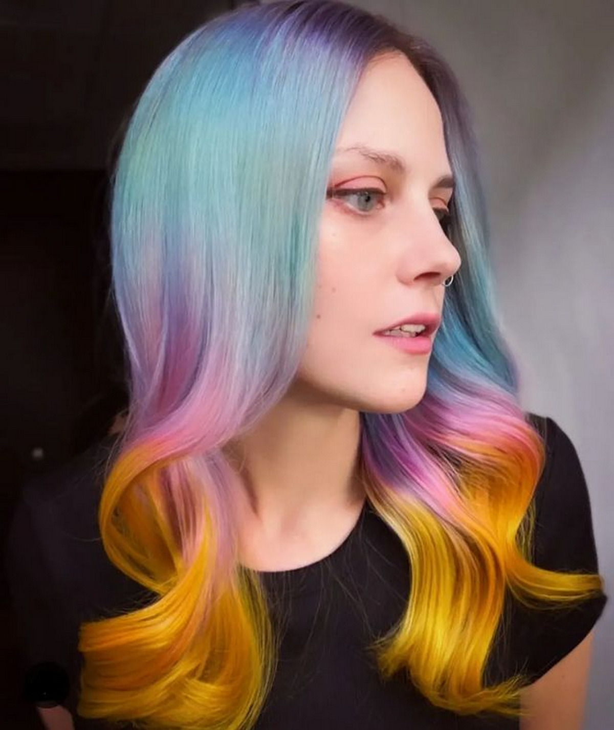 Rainbow Hair