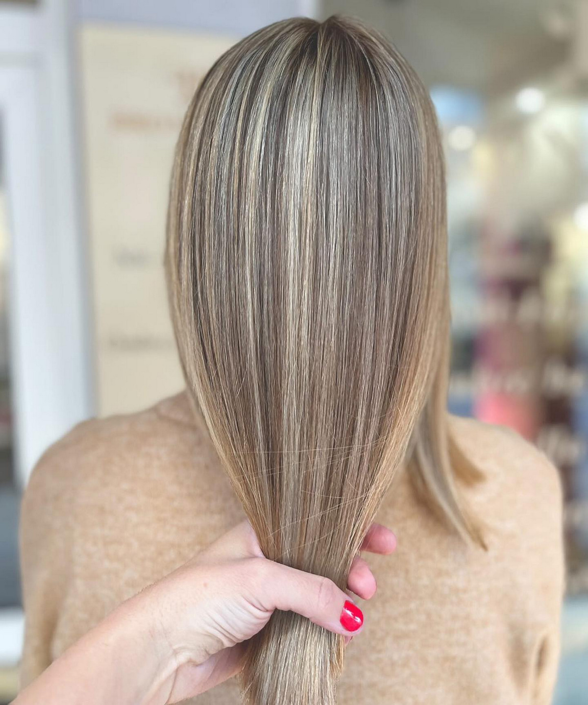 Bright Ash Blonde Highlights