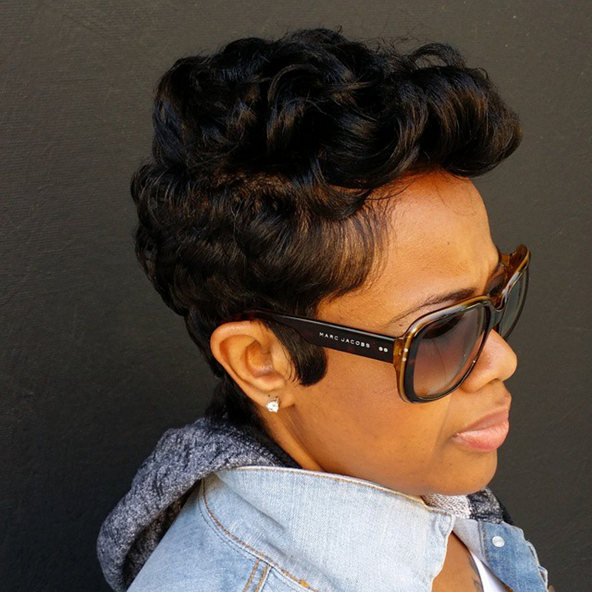 Curly Pixie Haircut