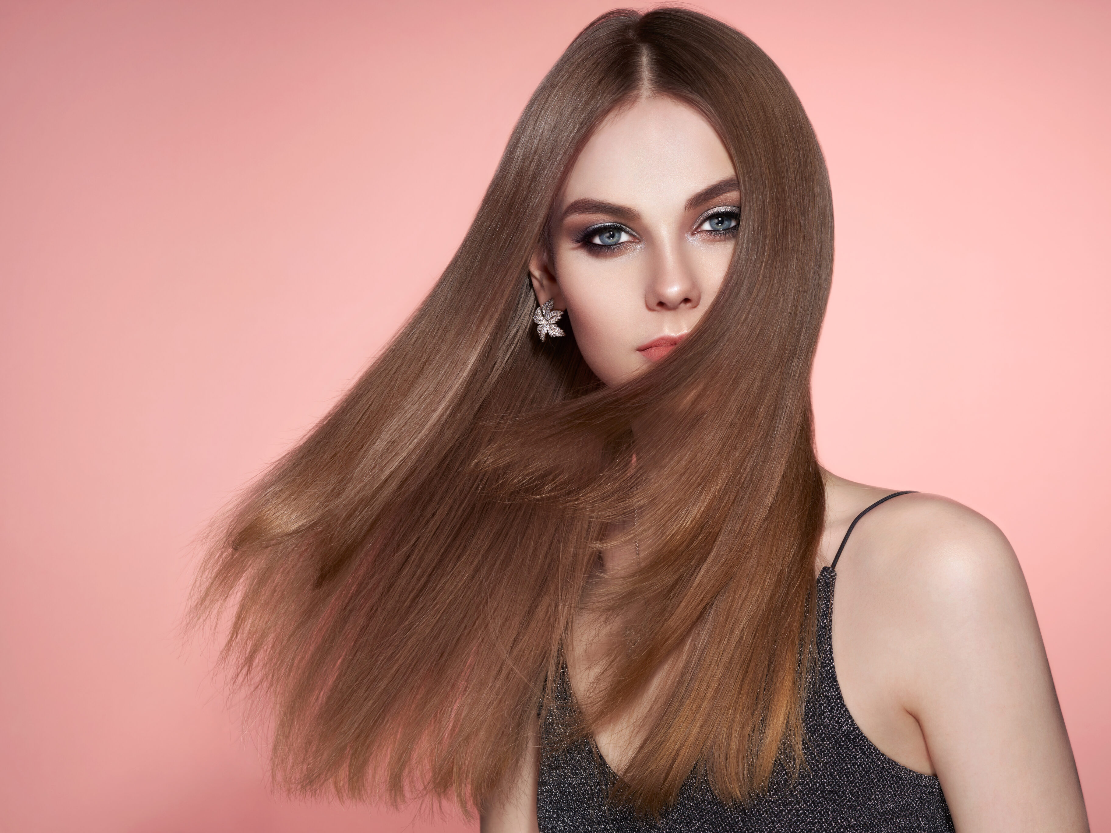 Long, Healthy, Shiny, Smooth Chestnut Brown Hair